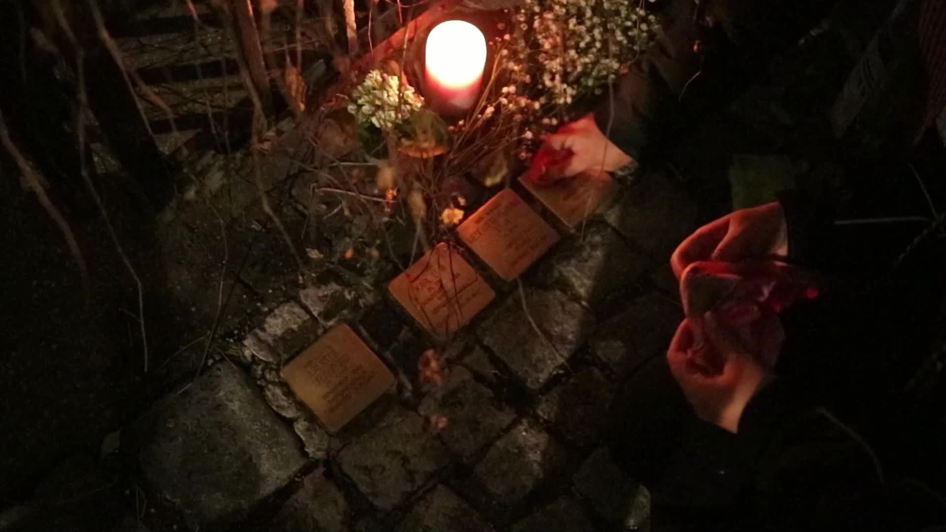 Germany: Antifascists mourn the victims of the holocaust in Munich