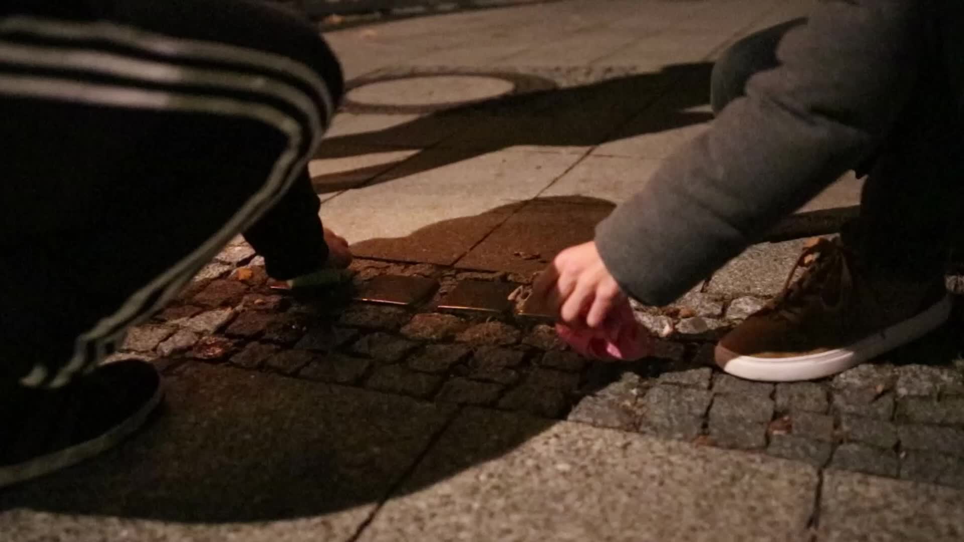 Germany: Antifascists mourn the victims of the holocaust in Munich