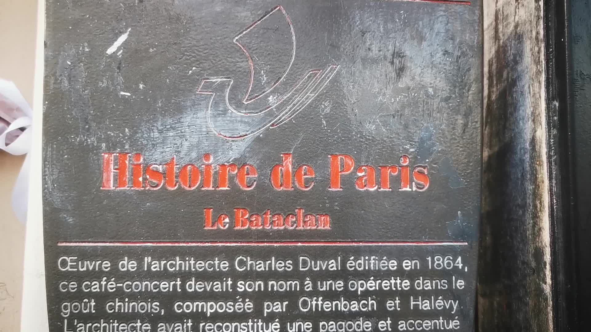 the Bataclan music hall in Paris