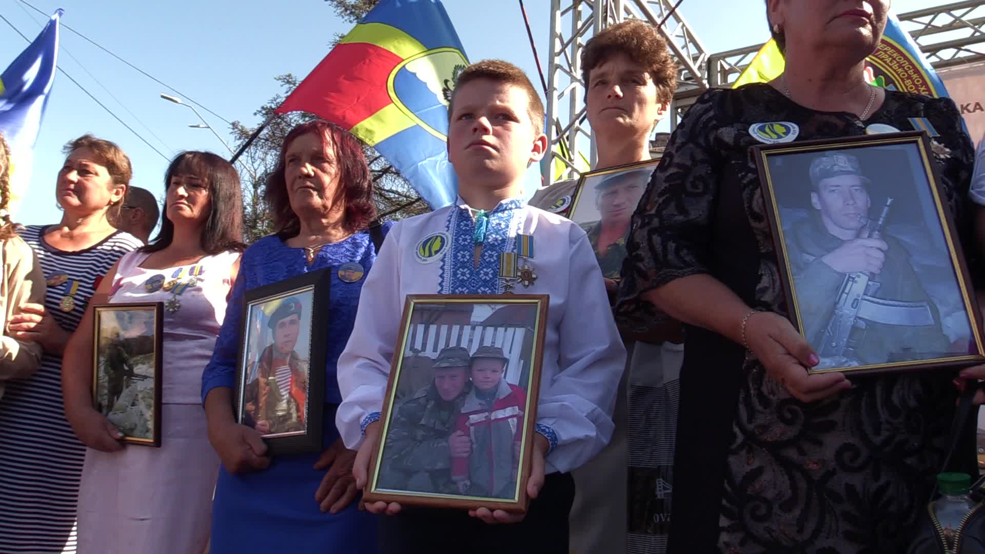 5th Anniversary of Ilovaysk battle in Ukraine
