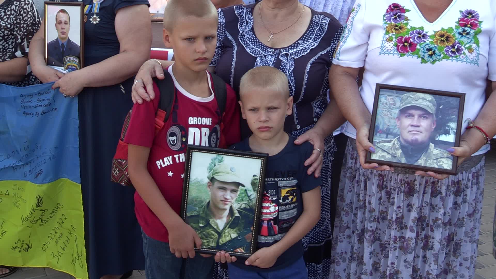 5th Anniversary of Ilovaysk battle in Ukraine