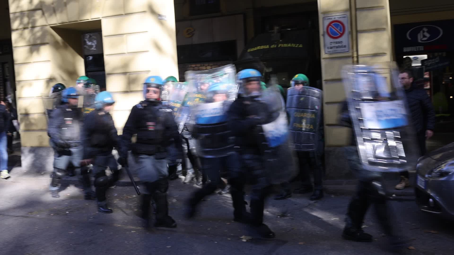 Student Protest Against Meloni Government In Turin