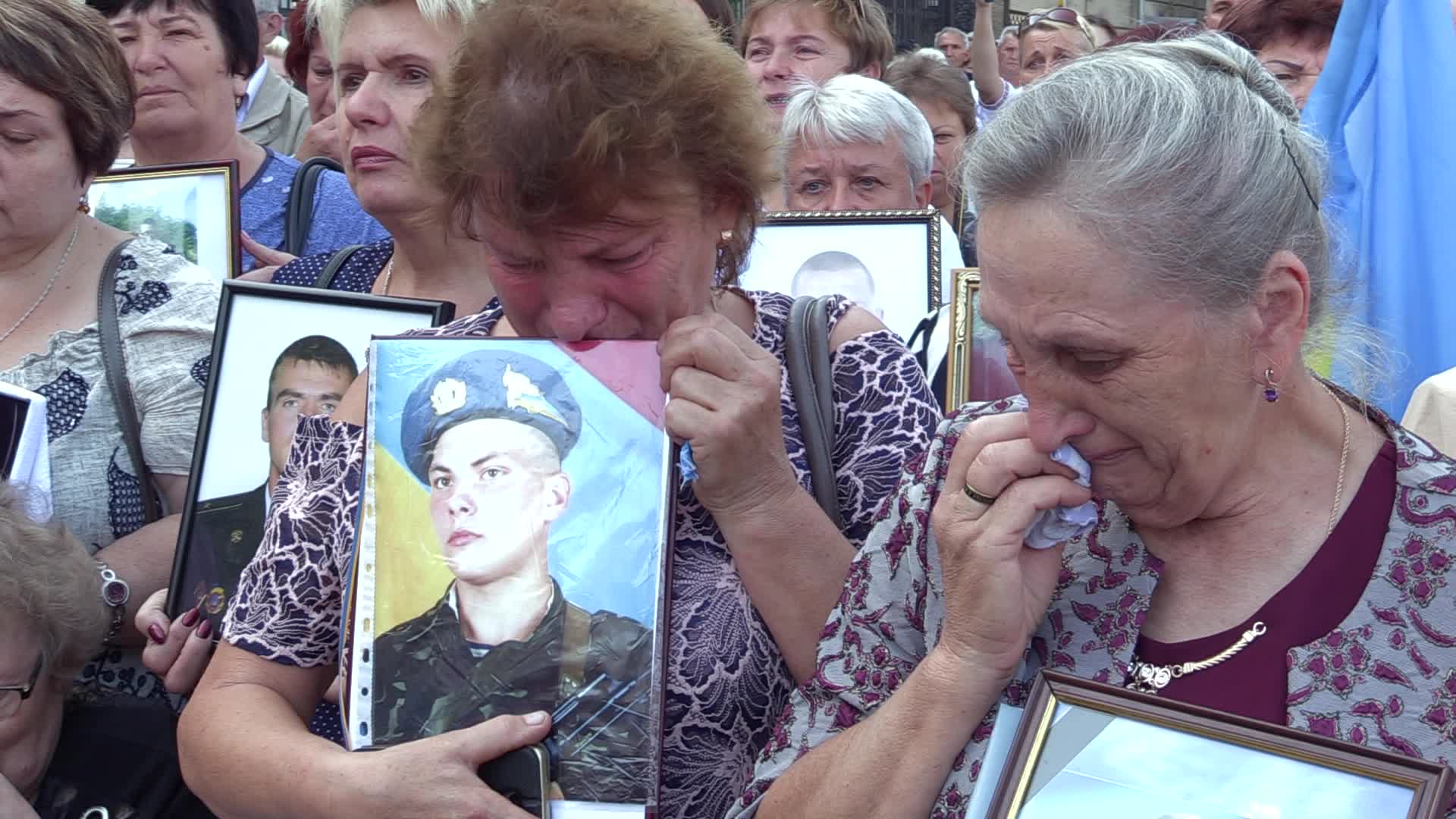 5th Anniversary of Ilovaysk battle in Ukraine