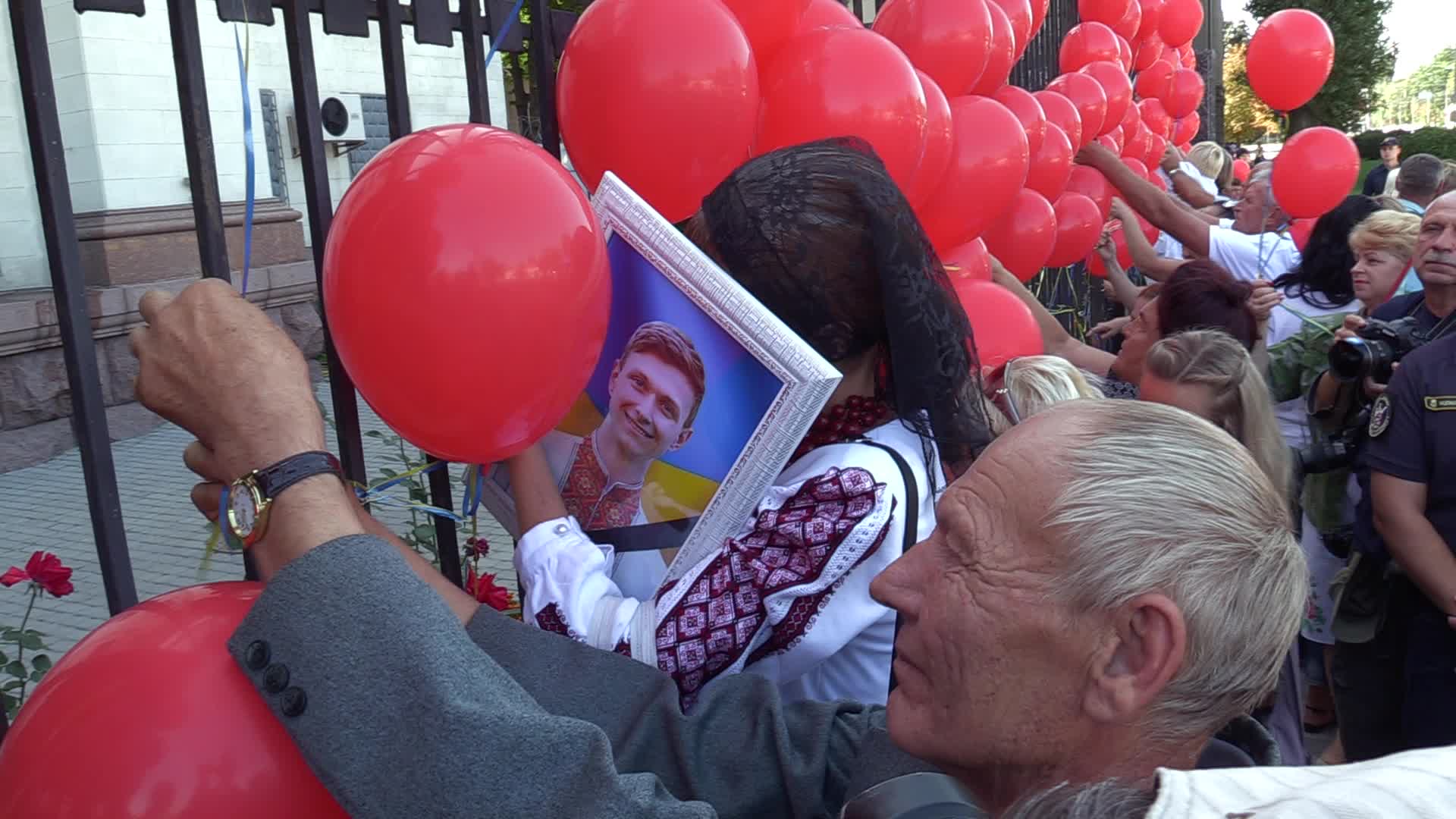 5th Anniversary of Ilovaysk battle in Ukraine