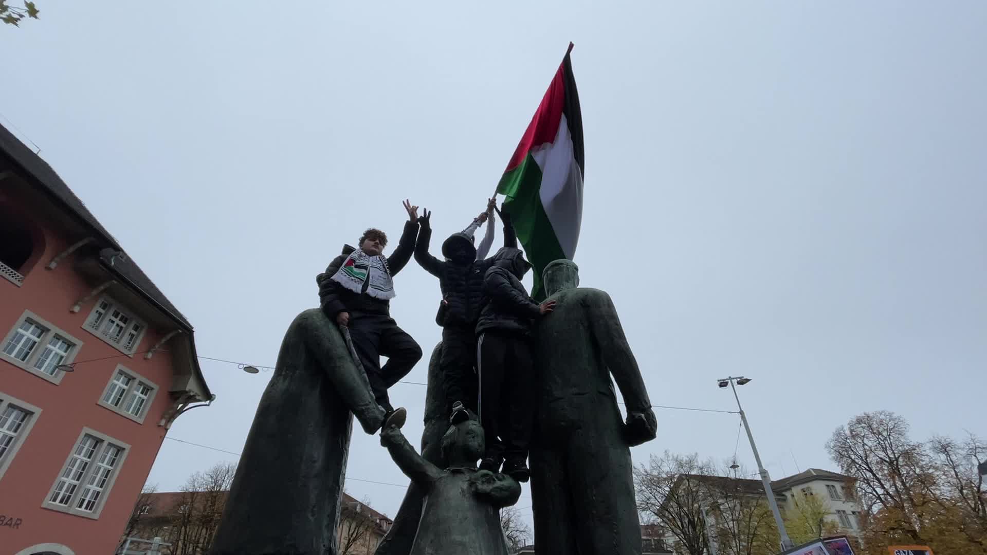 Demonstration in support of Palestine - Zurich, Switzerland 
