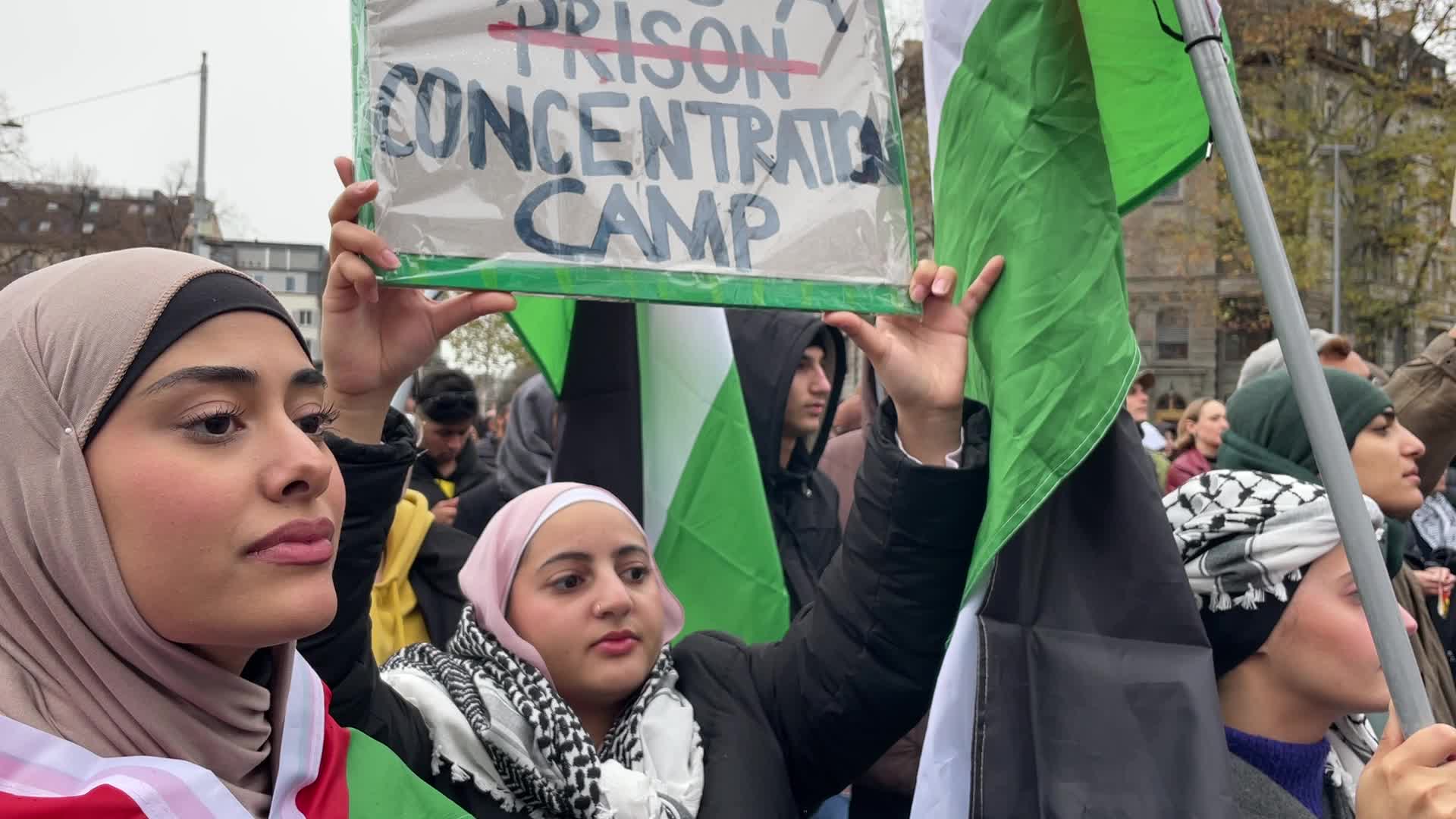 Demonstration in support of Palestine - Zurich, Switzerland 