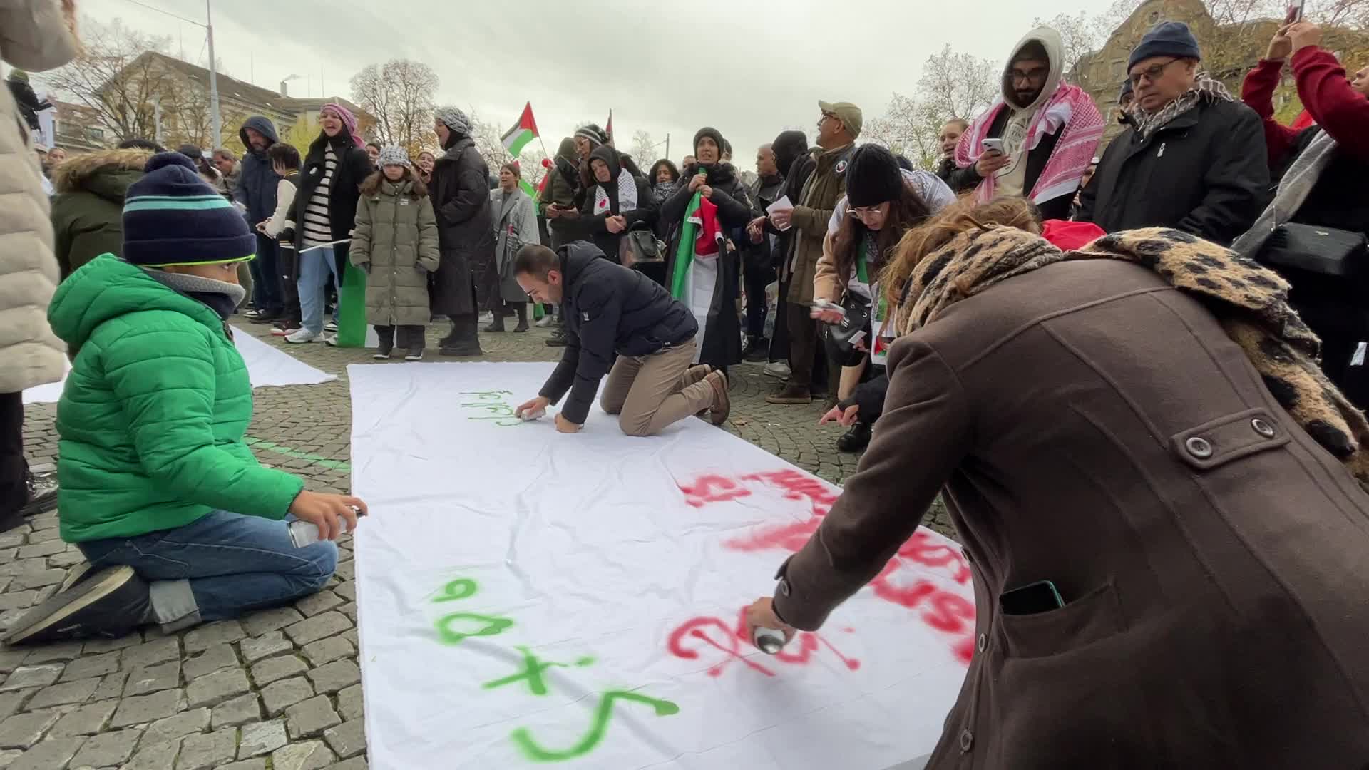 Demonstration in support of Palestine - Zurich, Switzerland 