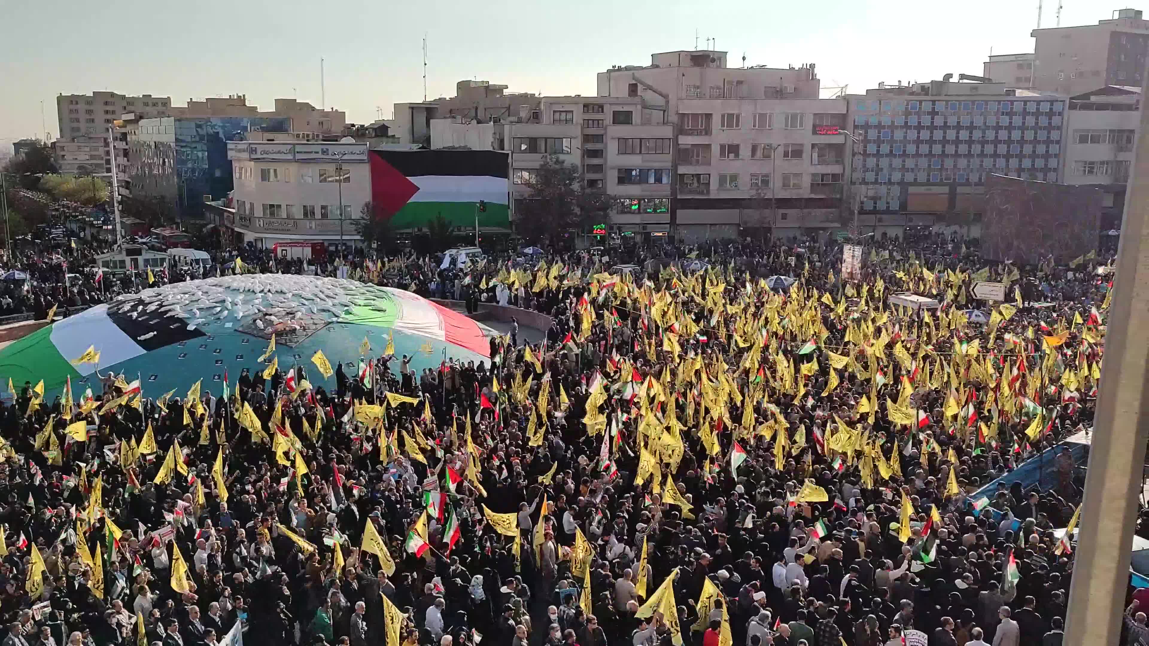 Anti-Israeli rally In Tehran, Iran