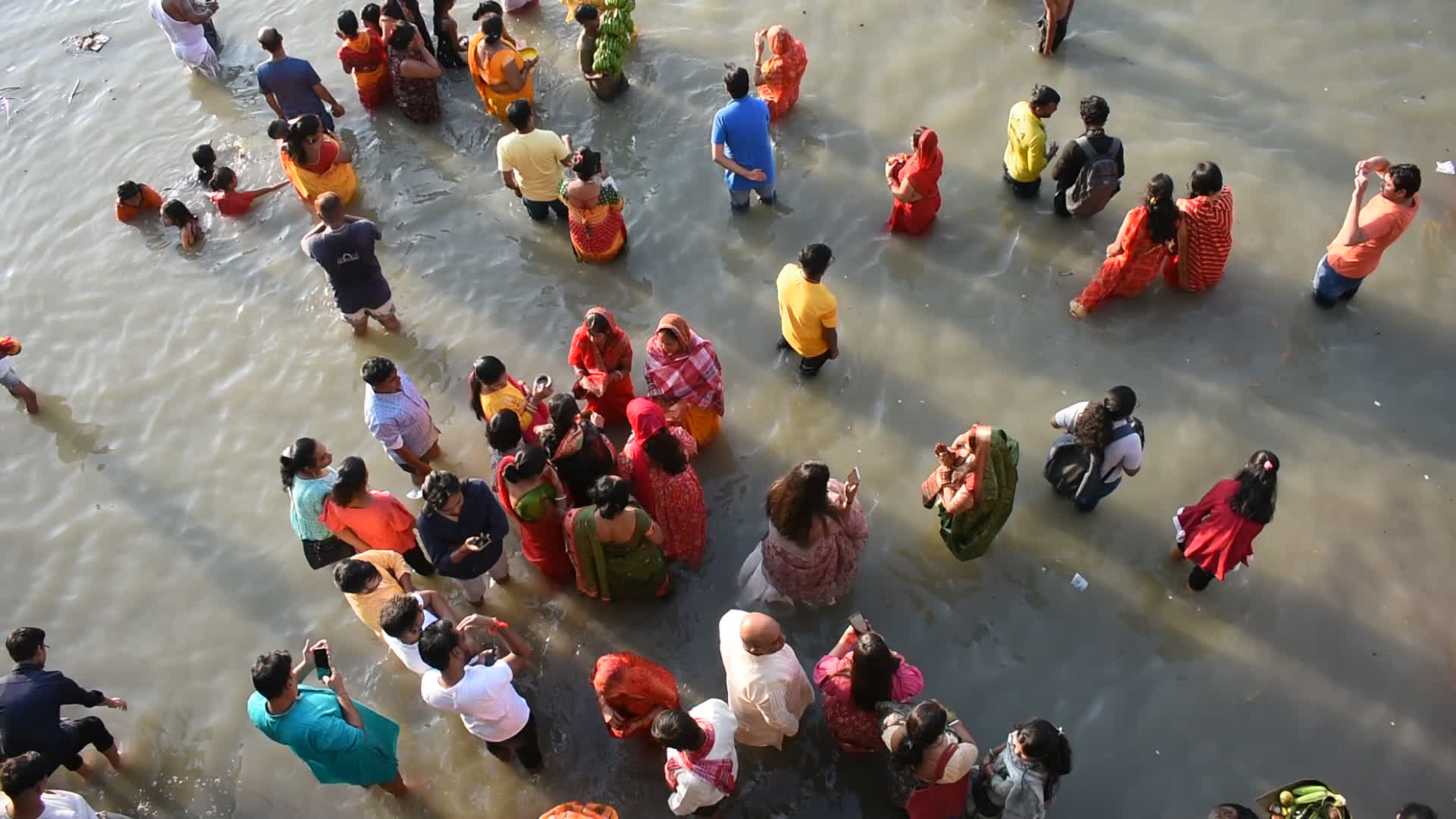 Chhath puja festival in  India.