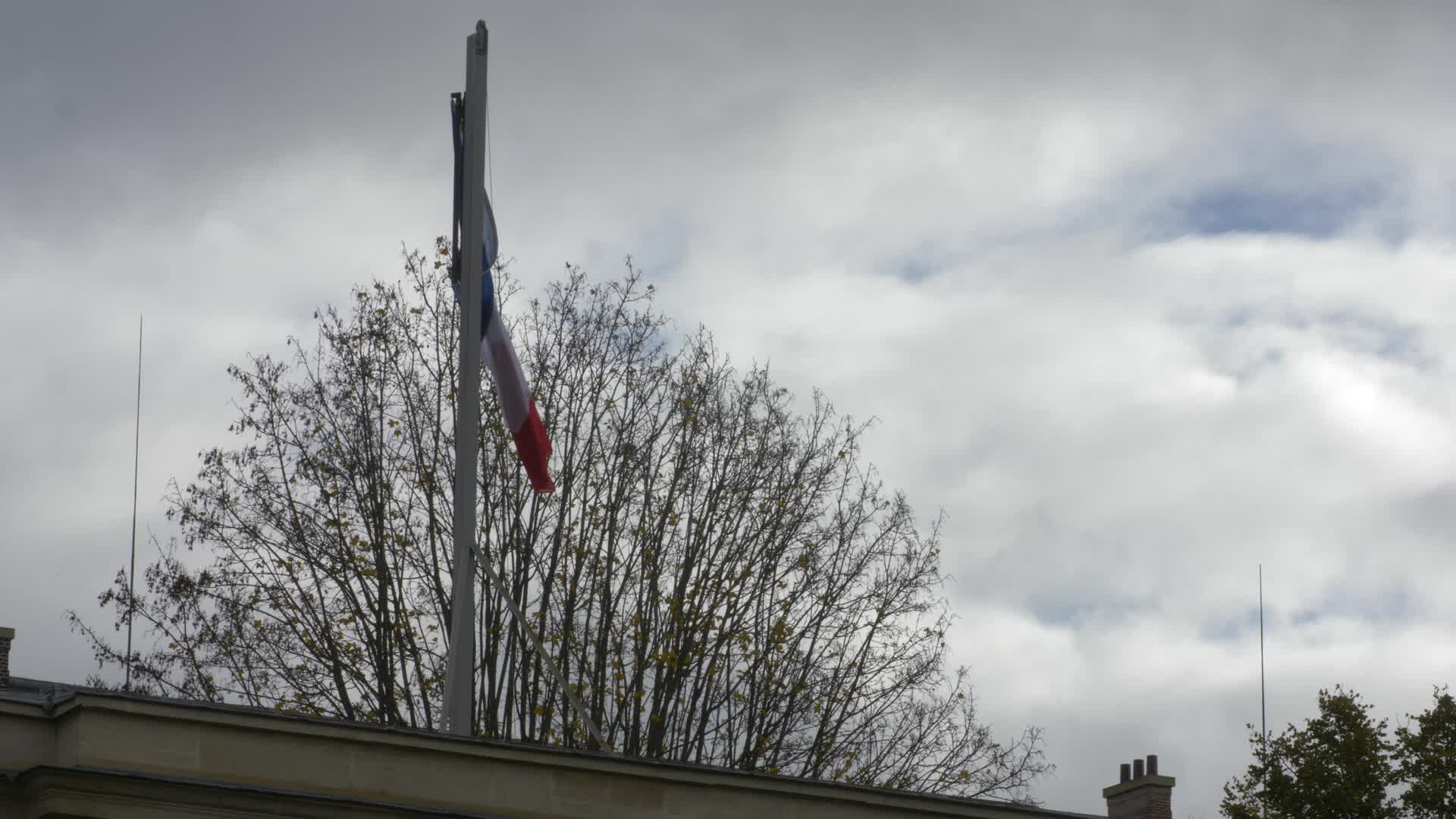 Police at Saint-Denis for political summit convened by Macron