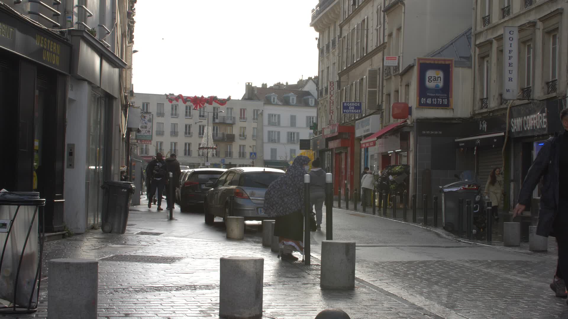 Police at Saint-Denis for political summit convened by Macron