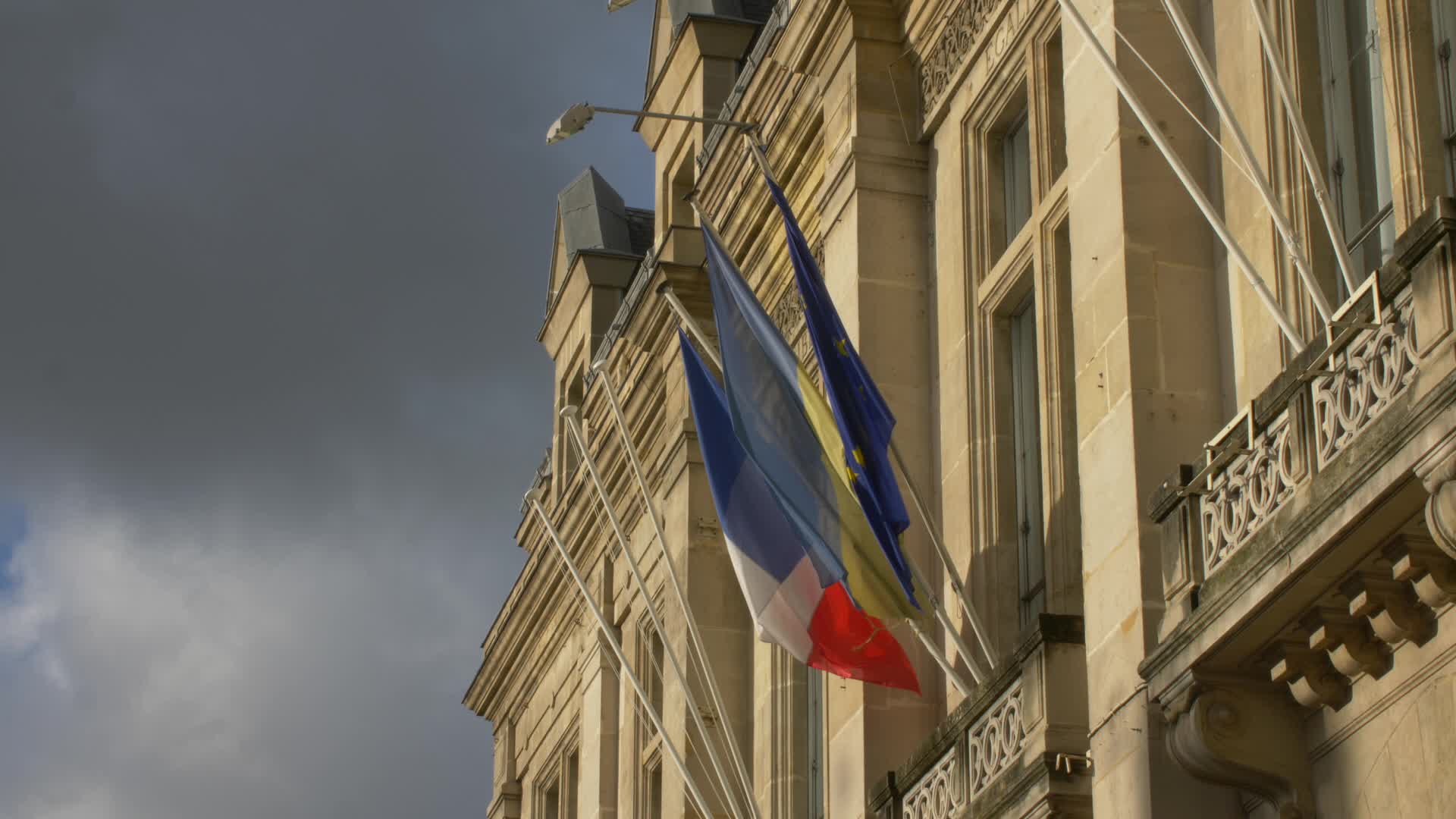 Police at Saint-Denis for political summit convened by Macron