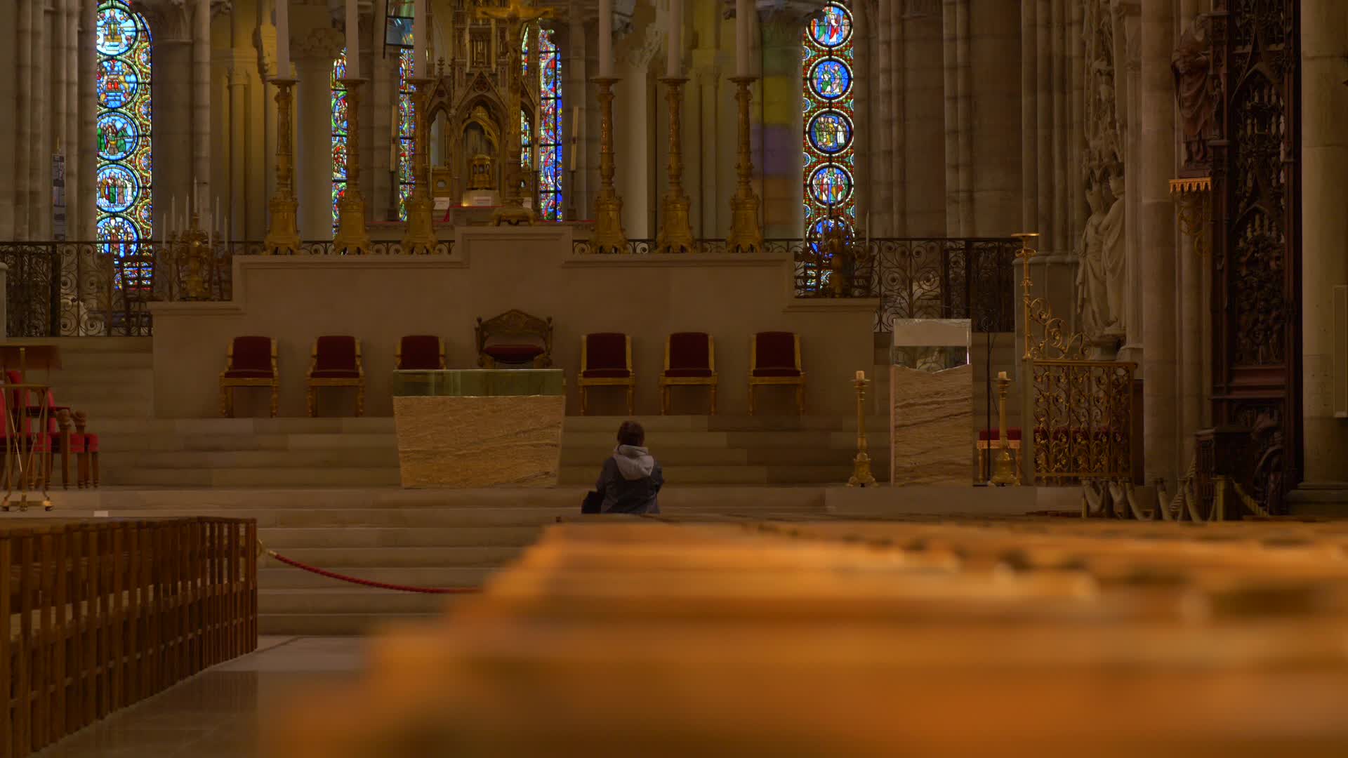 Saint-Denis Cathedral, outside Paris