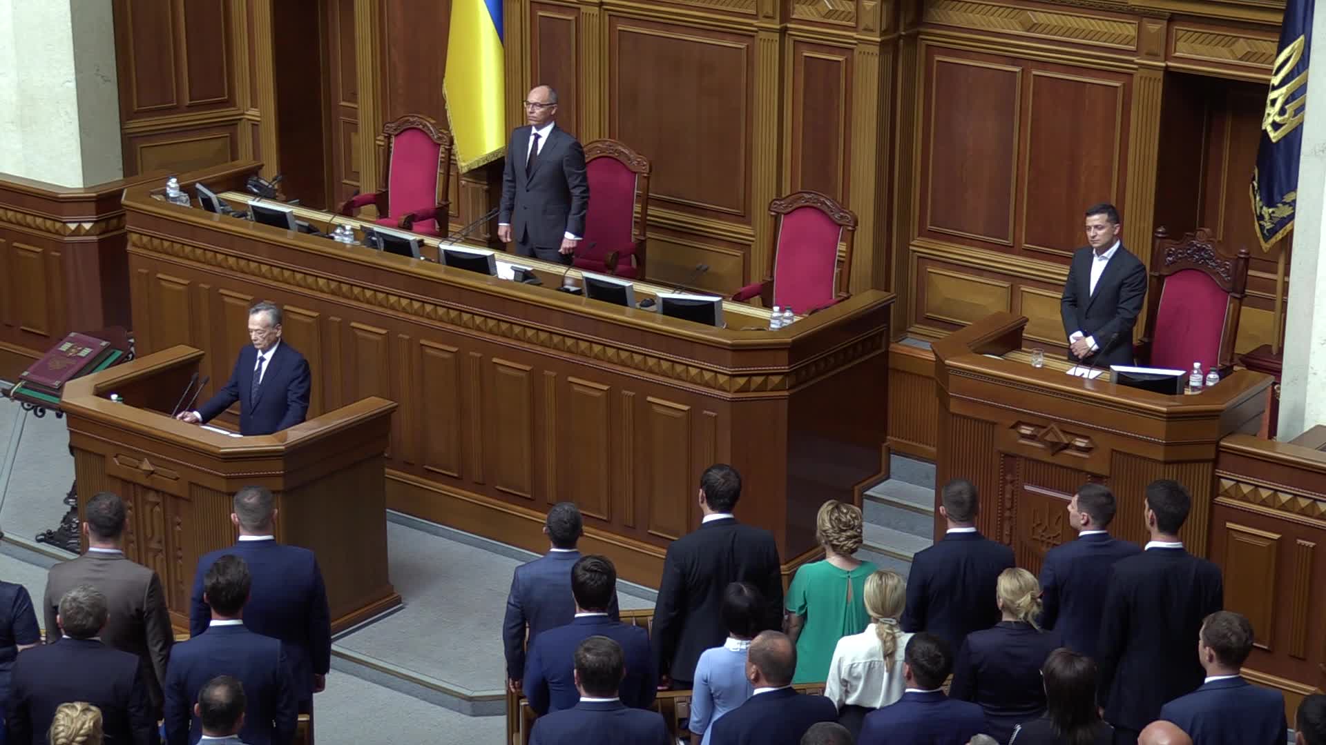 First session of newly Ukrainian Parliament in Kiev
