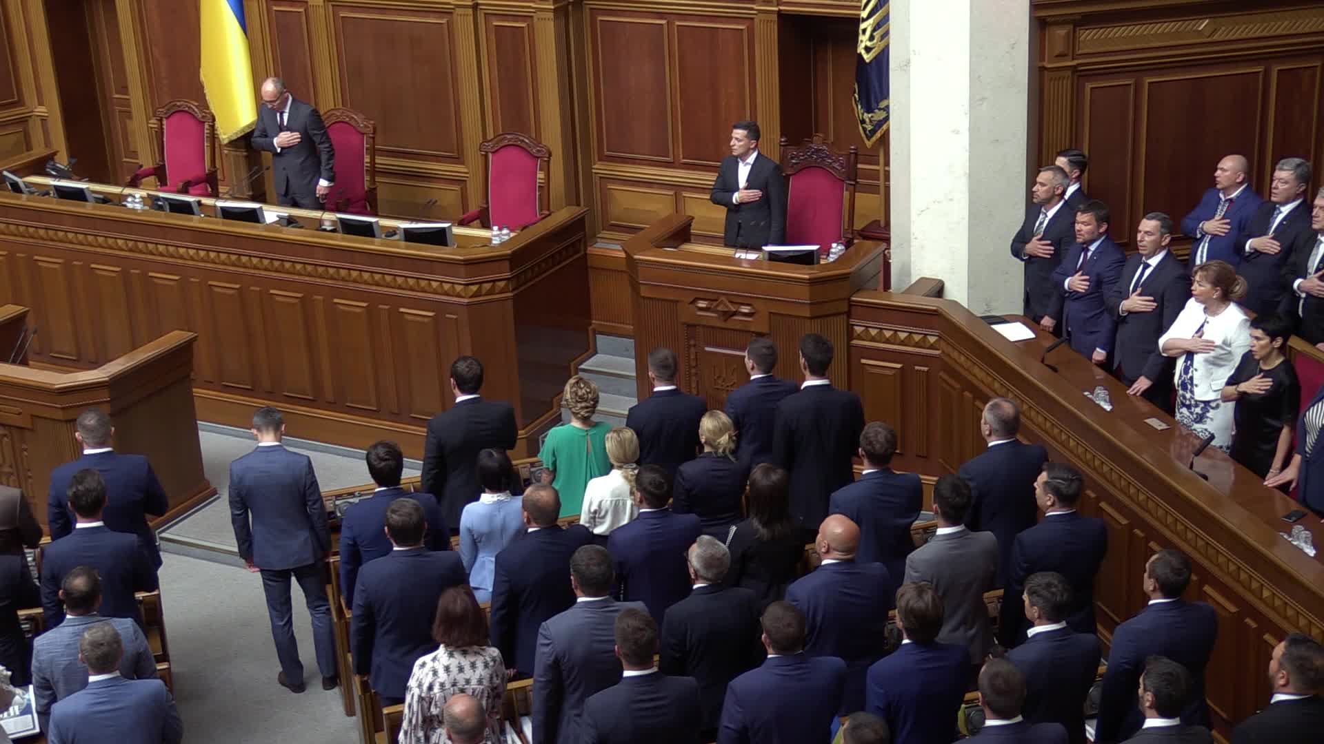 First session of newly Ukrainian Parliament in Kiev