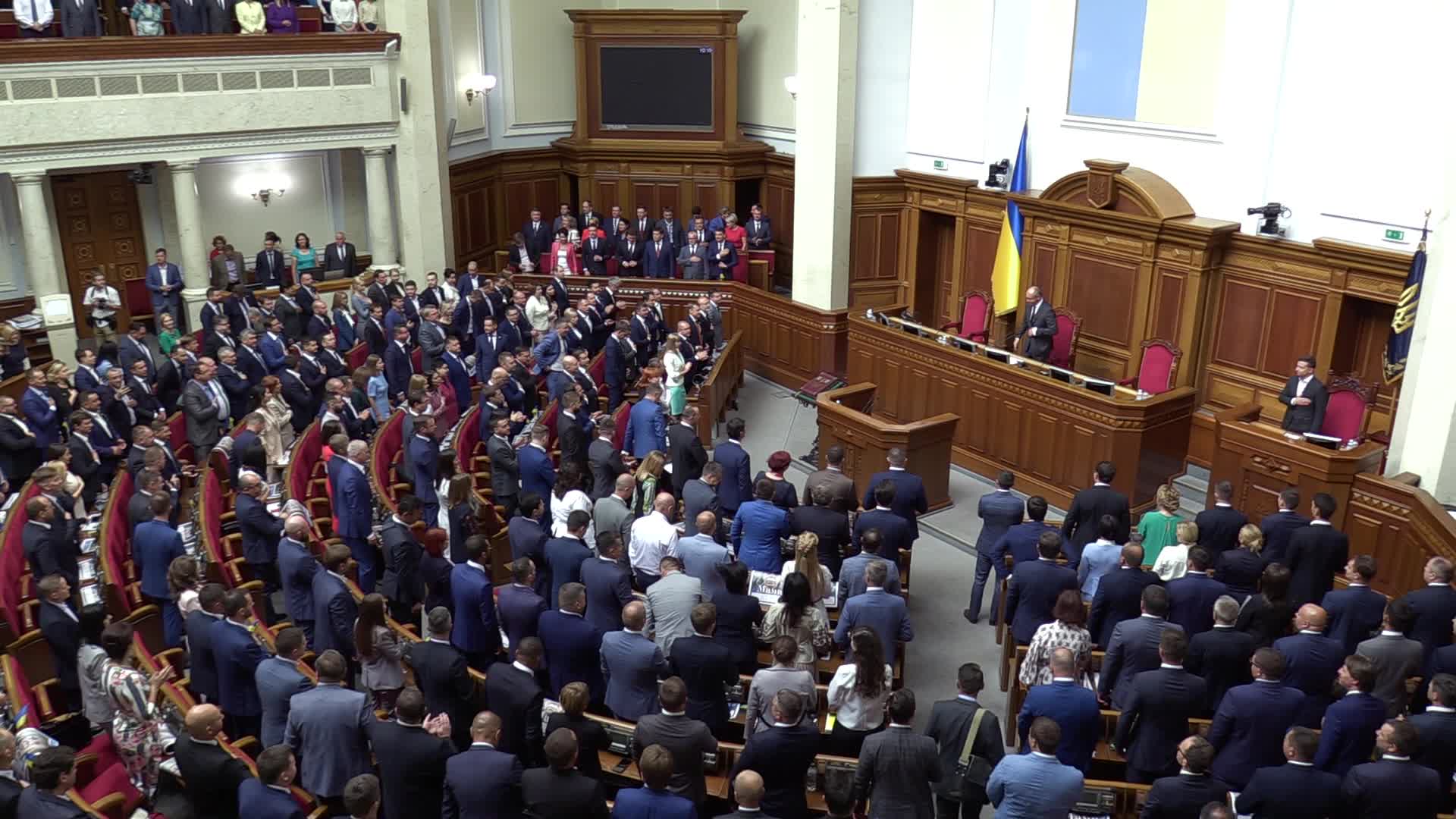 First session of newly Ukrainian Parliament in Kiev