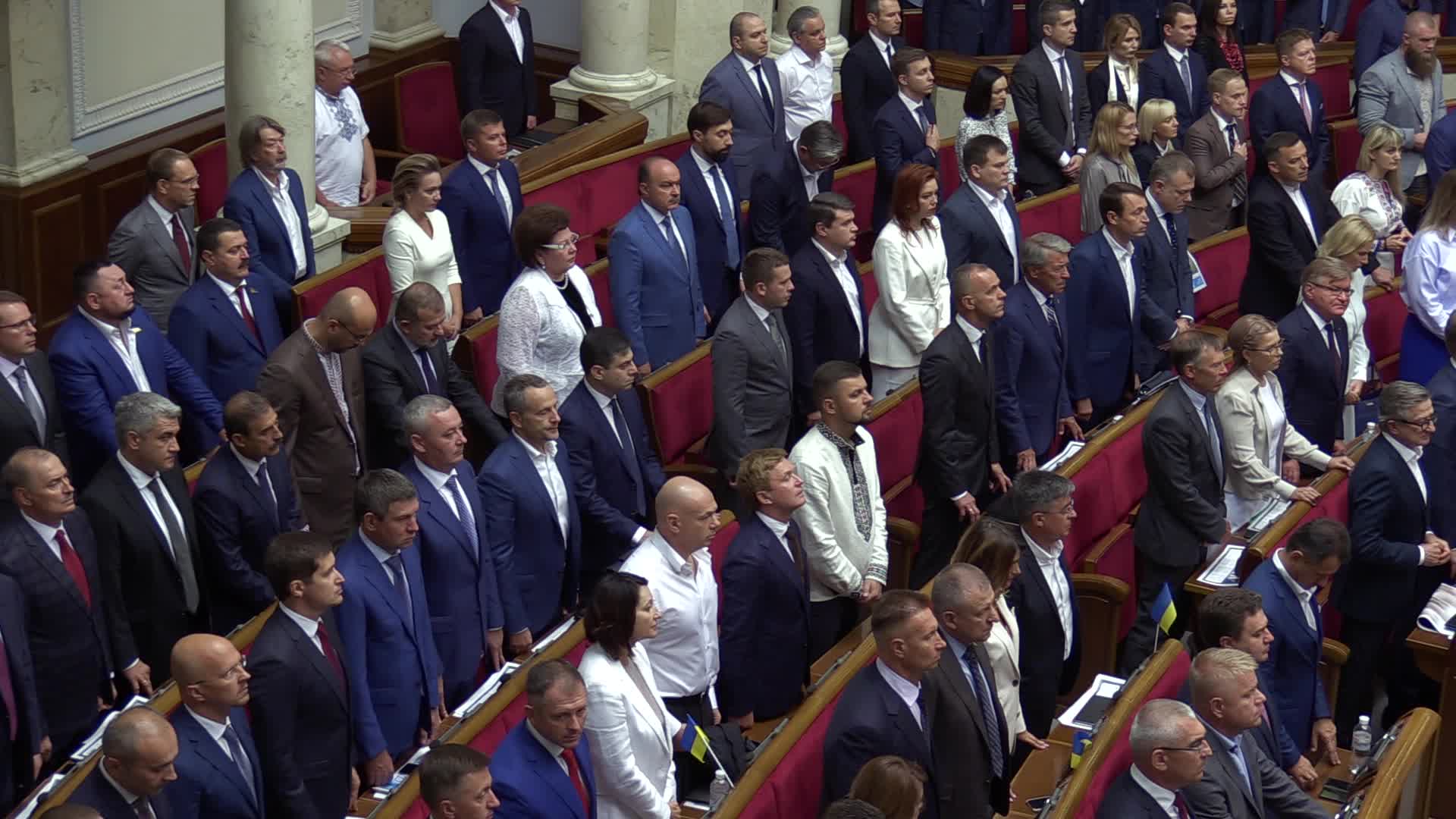 First session of newly Ukrainian Parliament in Kiev