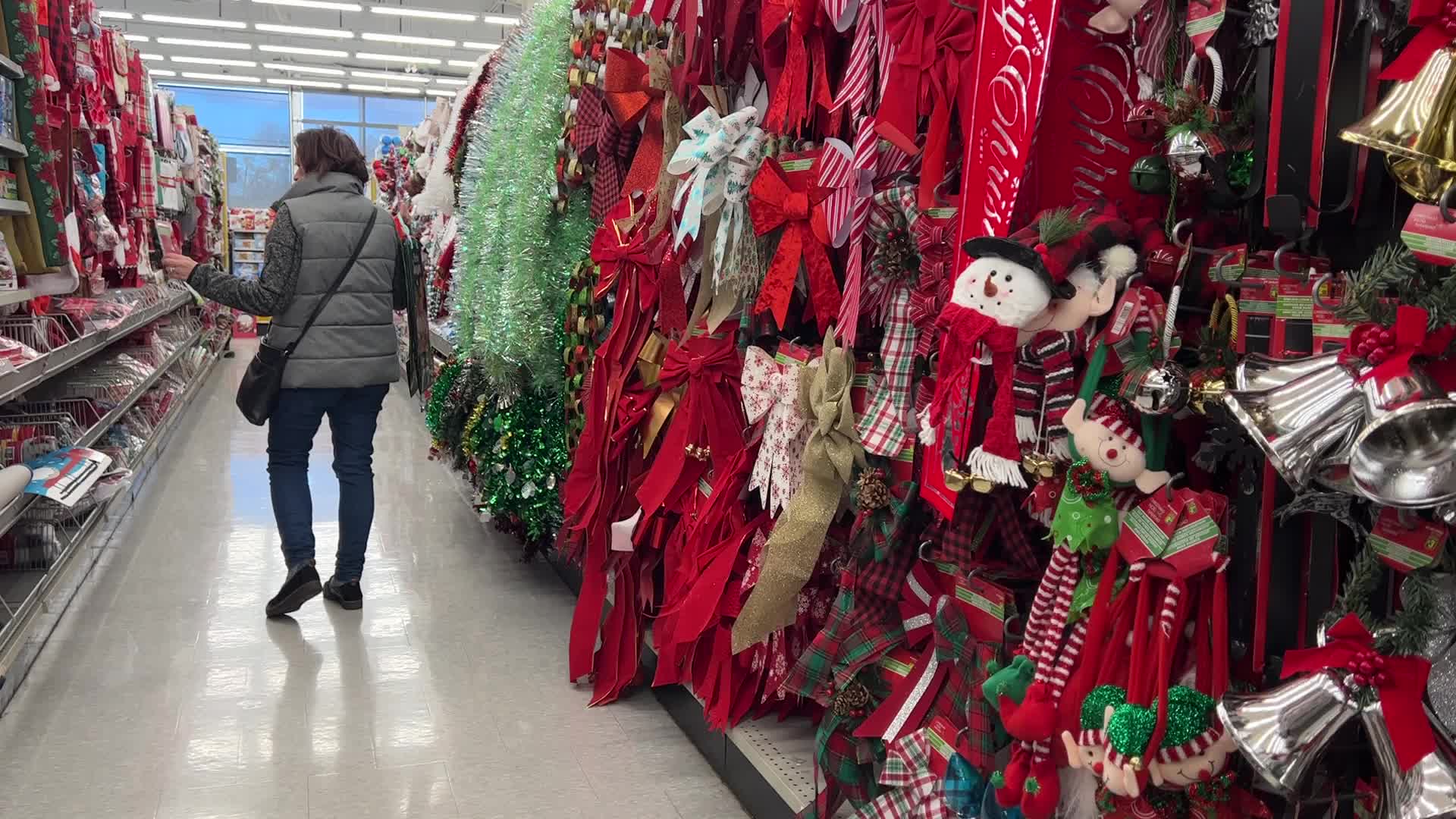 Christmas atmosphere in Toronto, Canada