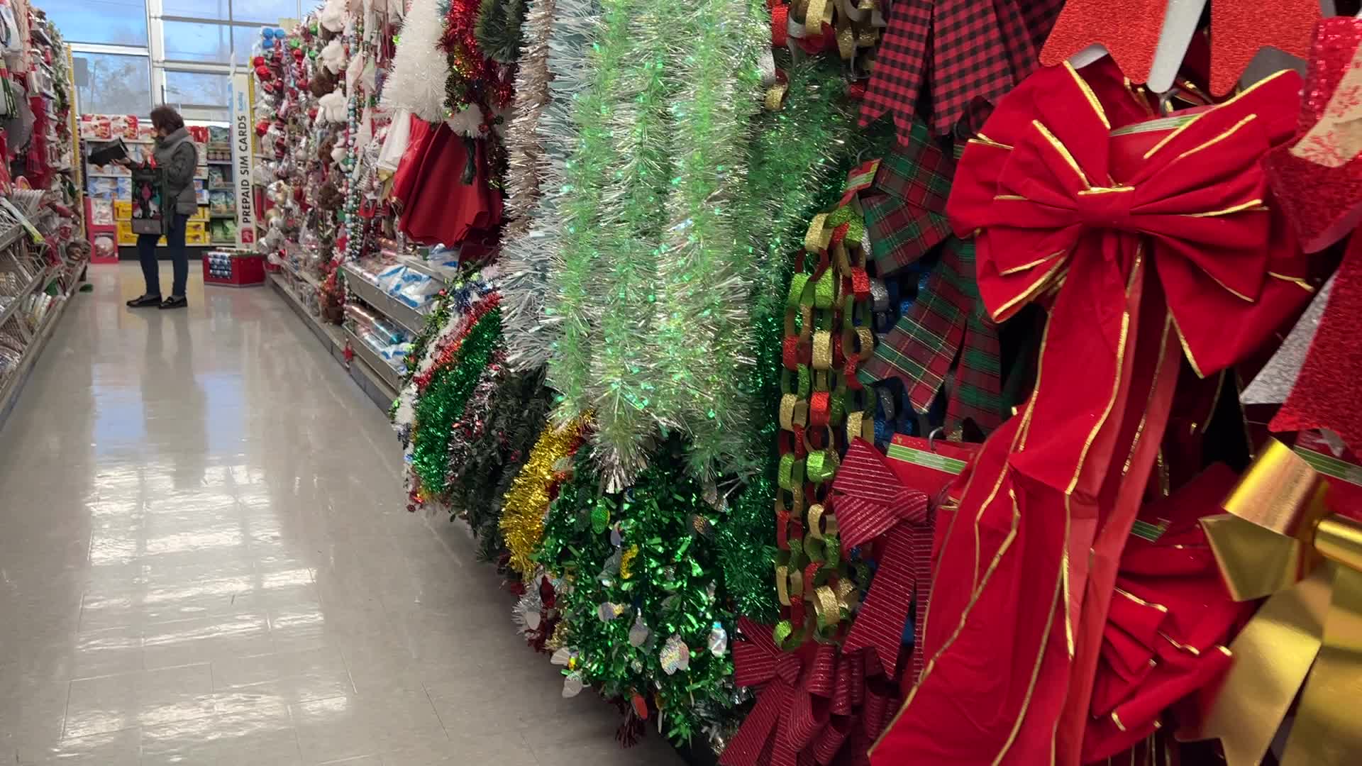 Christmas atmosphere in Toronto, Canada