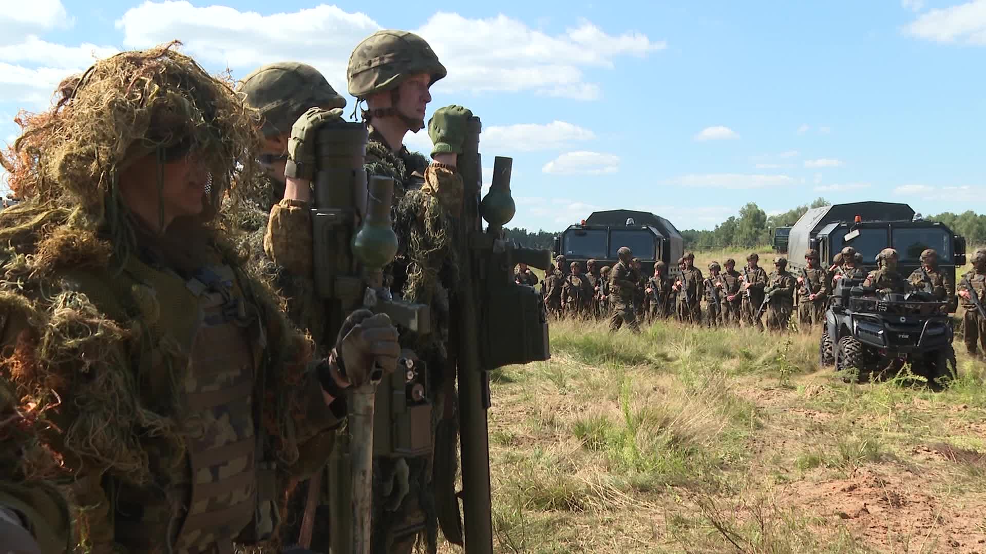 Poland has increased the number of troops protecting its border with Belarus