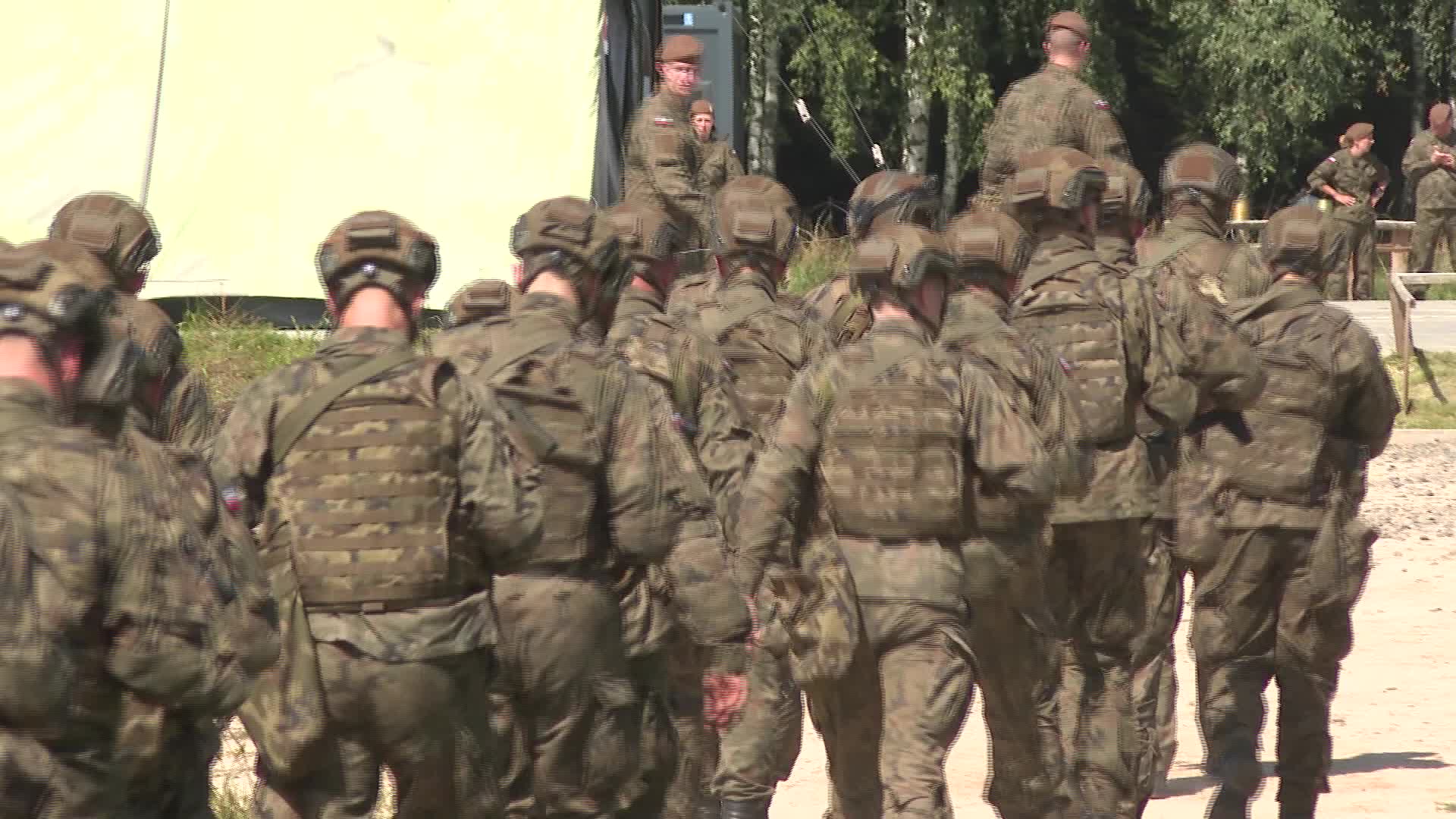 Poland has increased the number of troops protecting its border with Belarus