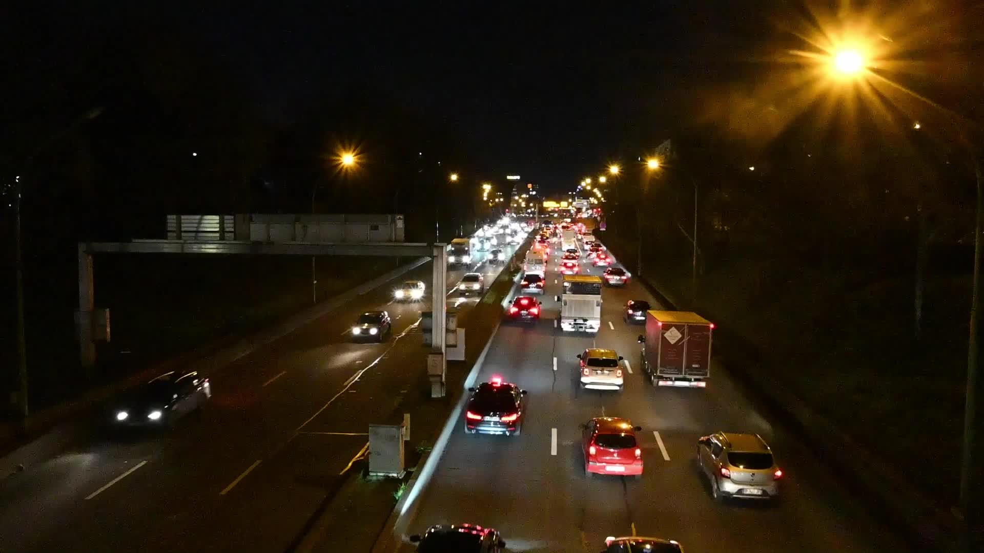 The Boulevard Périphérique in Paris