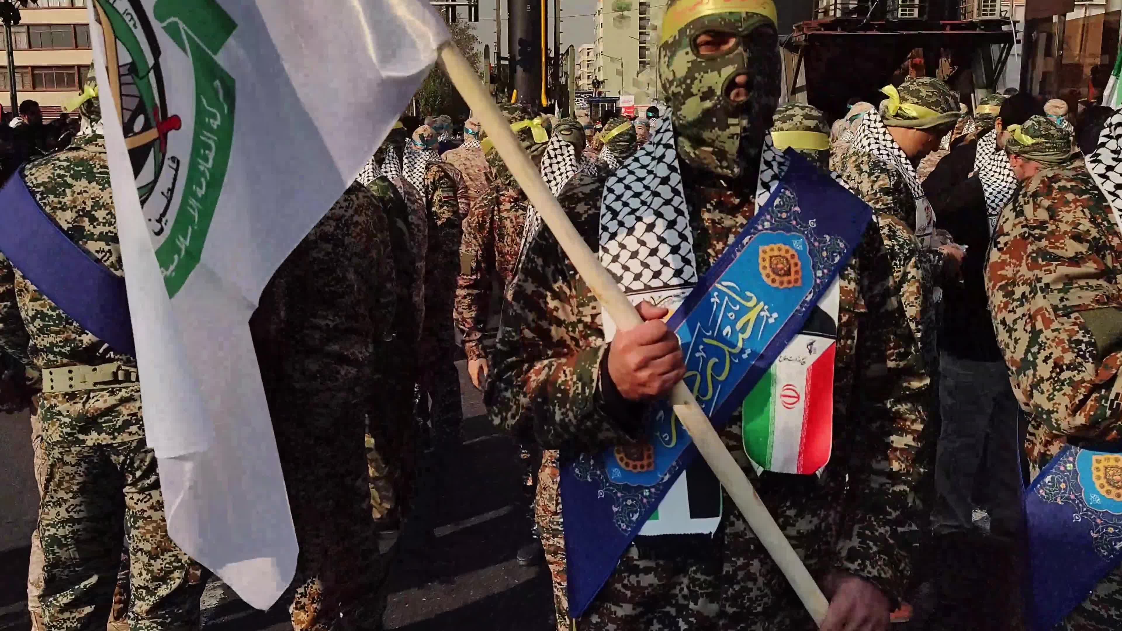 Iran-IRGC unveiled two new missiles during the Ela Bait al-Maqdis military rally