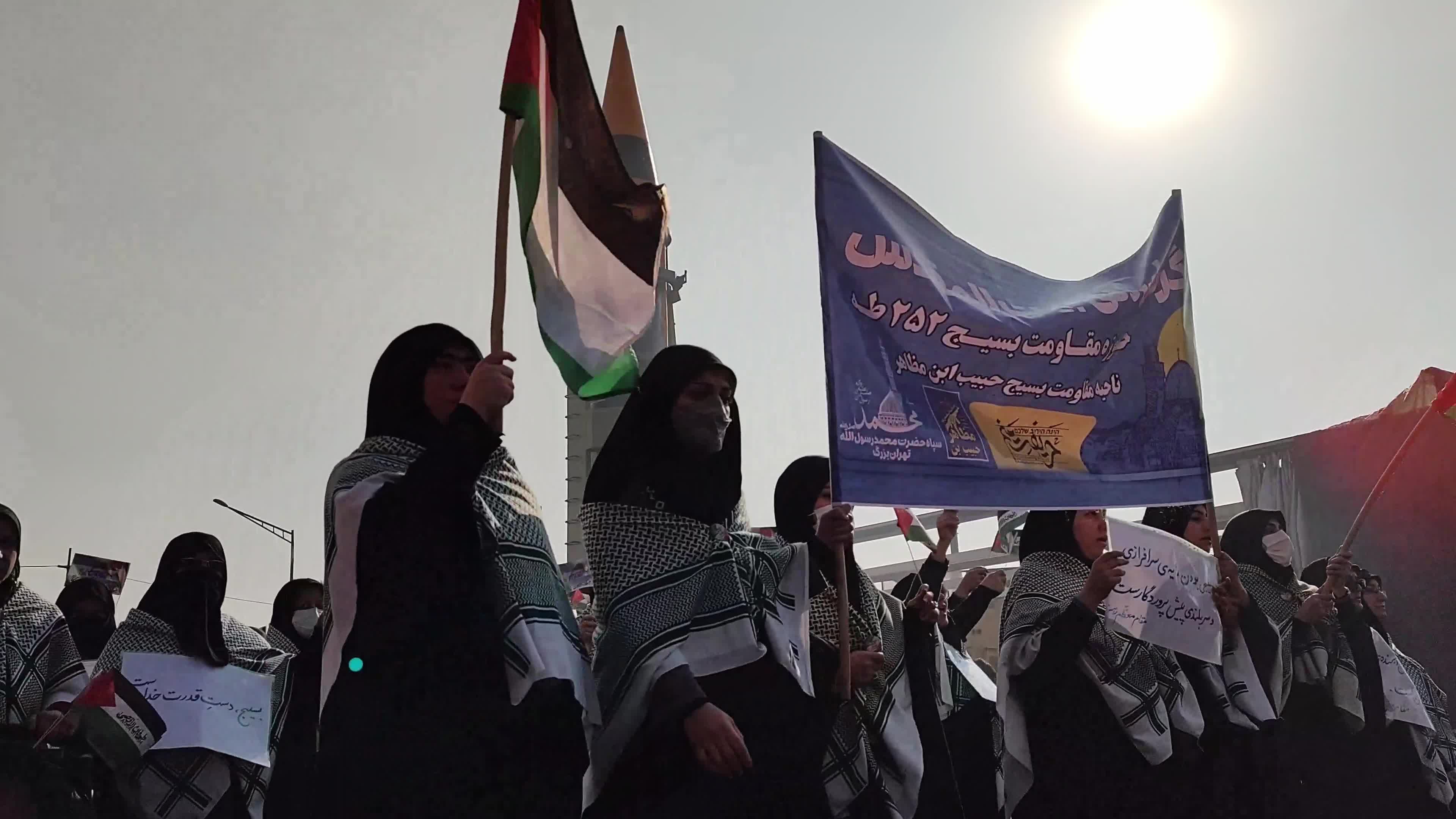 Iran-IRGC unveiled two new missiles during the Ela Bait al-Maqdis military rally