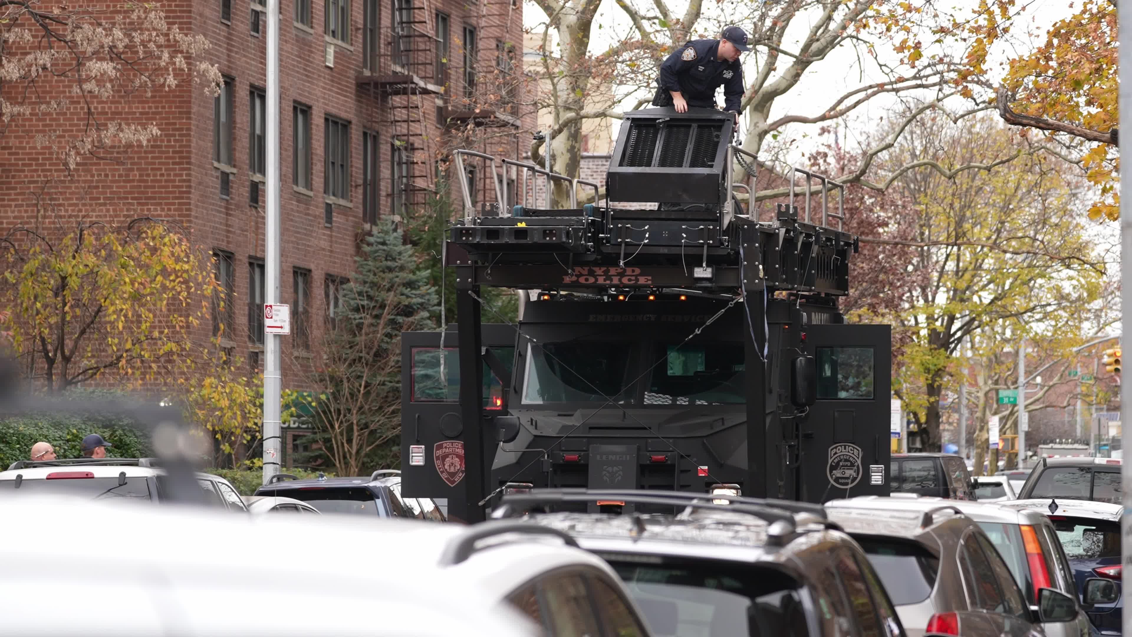 Standoff in Queens
