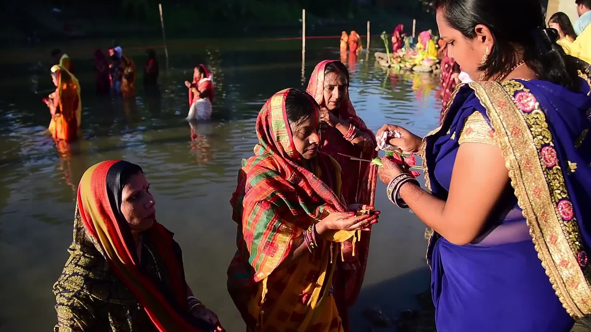 Chhath Puja festival in India 