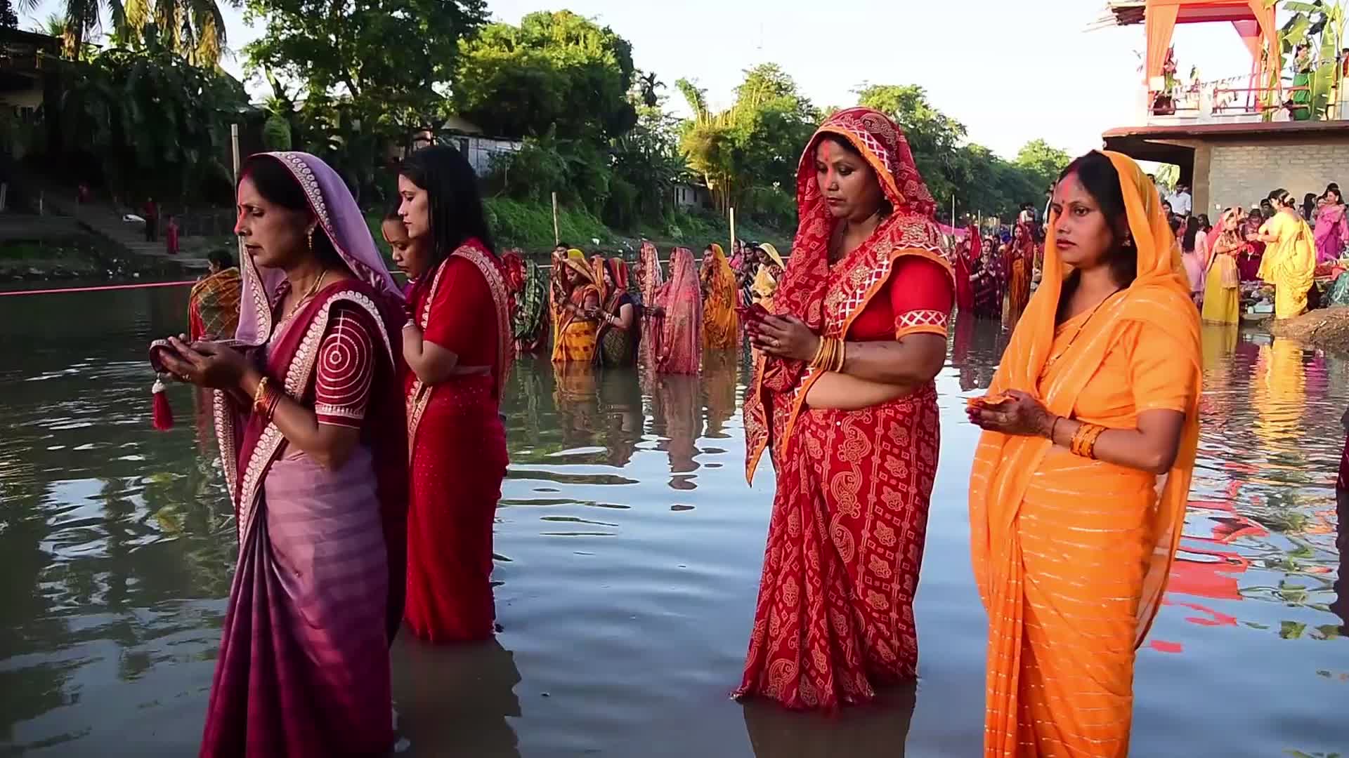 Chhath Puja festival in India 