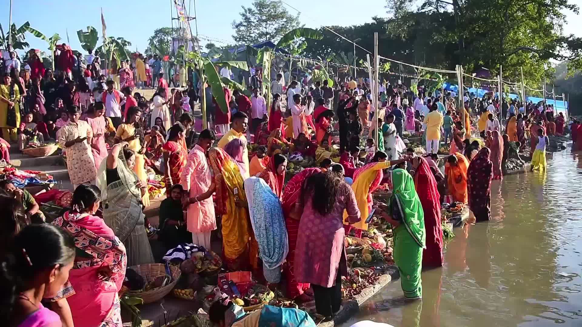 Chhath Puja festival in India 