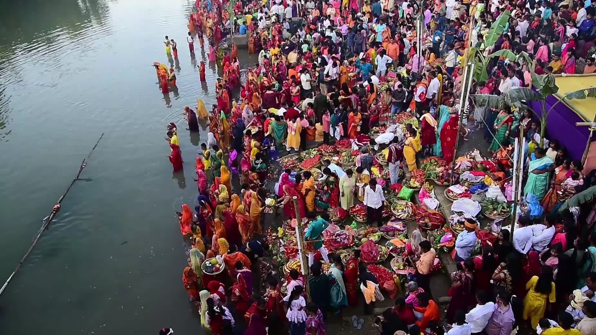 Chhath Puja festival in India 