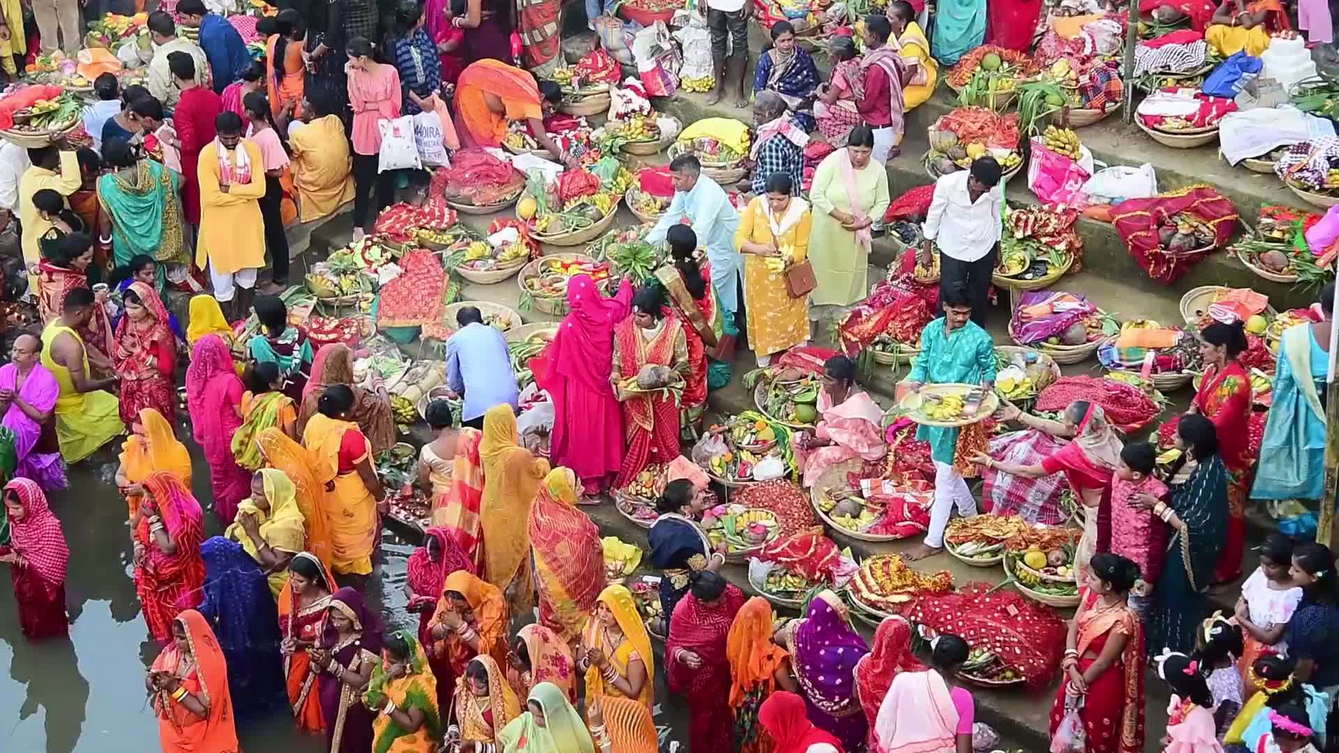 Chhath Puja festival in India 