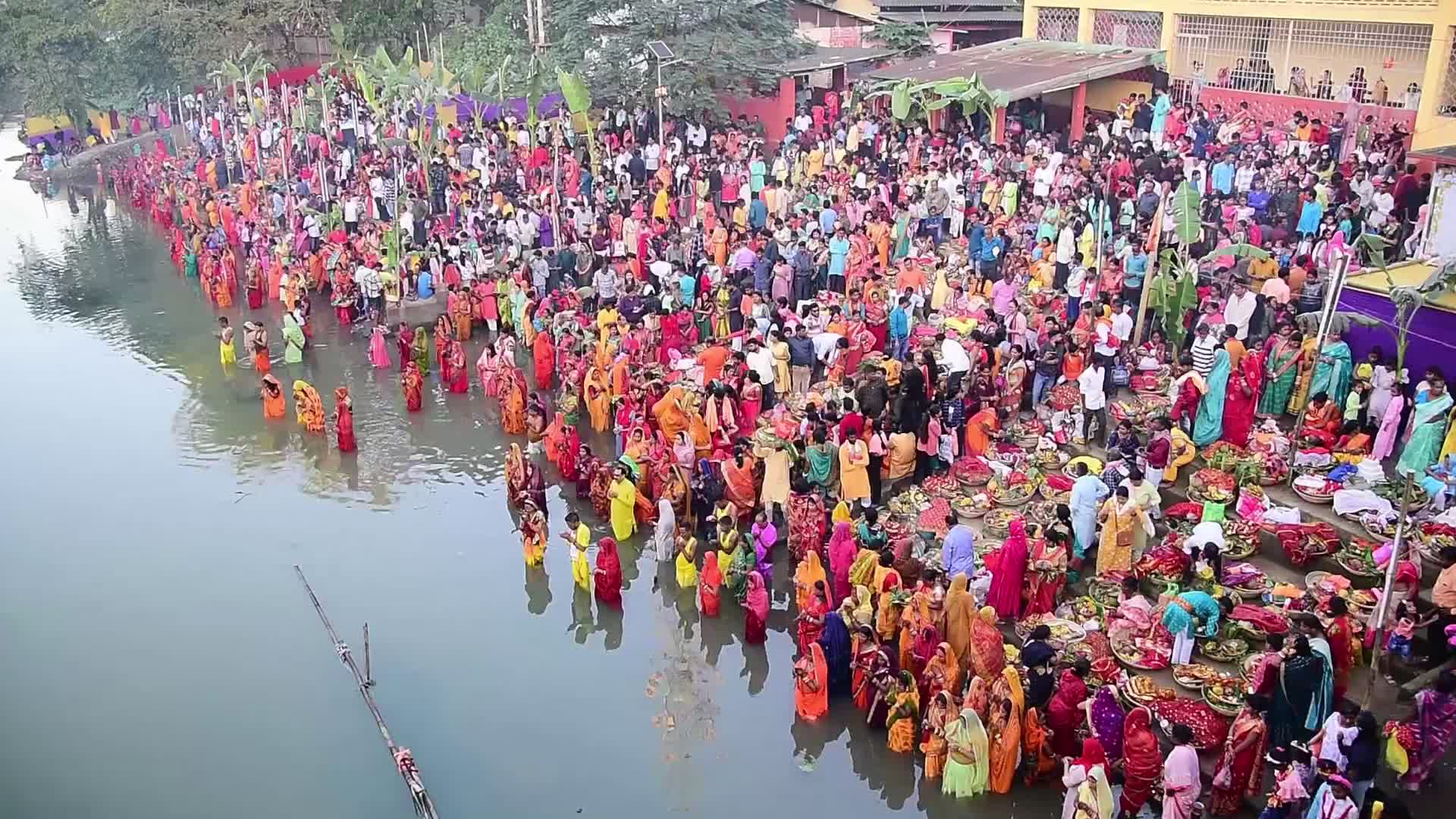 Chhath Puja festival in India 