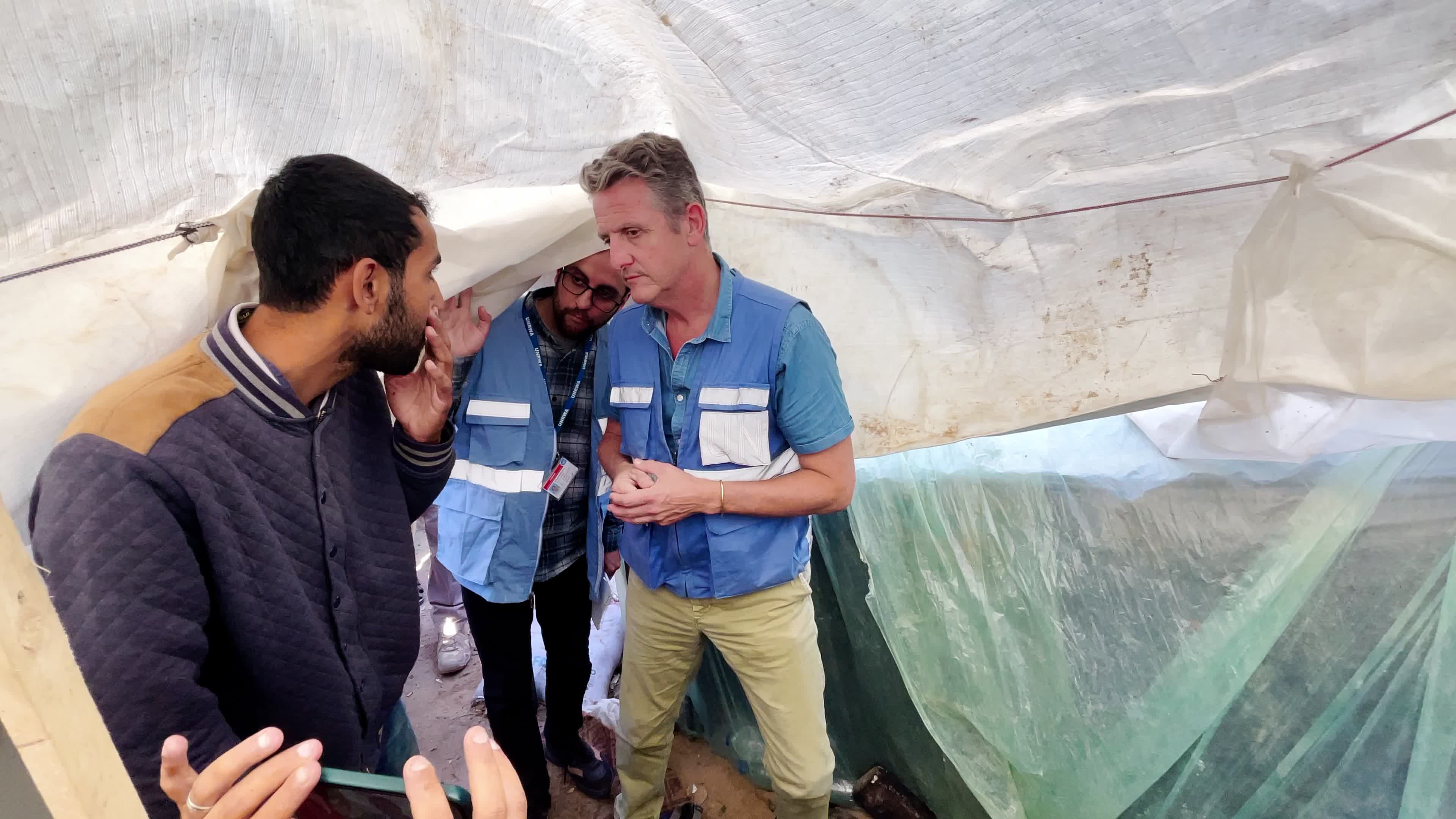 Thomas White Director of UNRWA Affairs in Gaza
