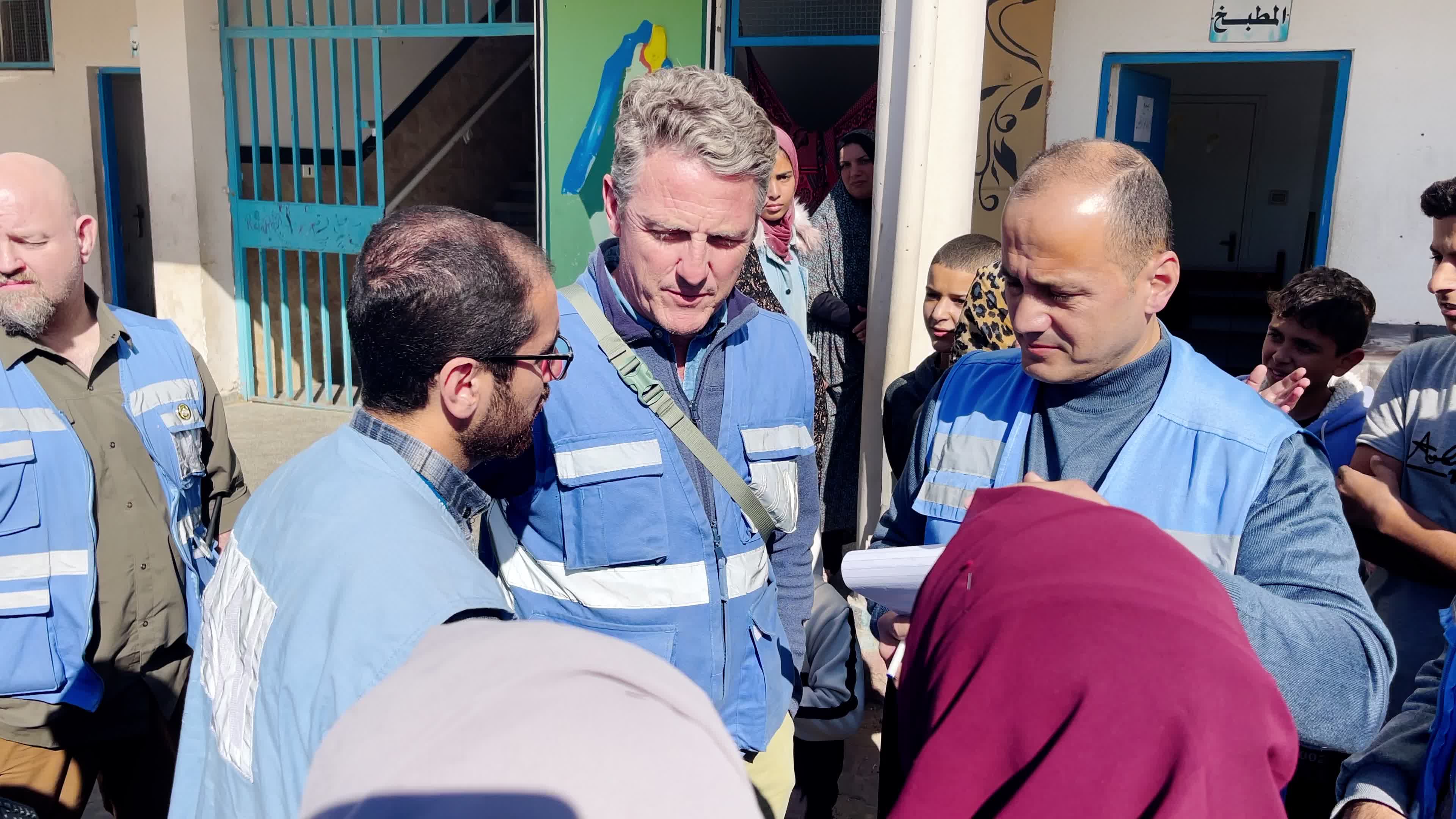 Thomas White Director of UNRWA Affairs in Gaza
