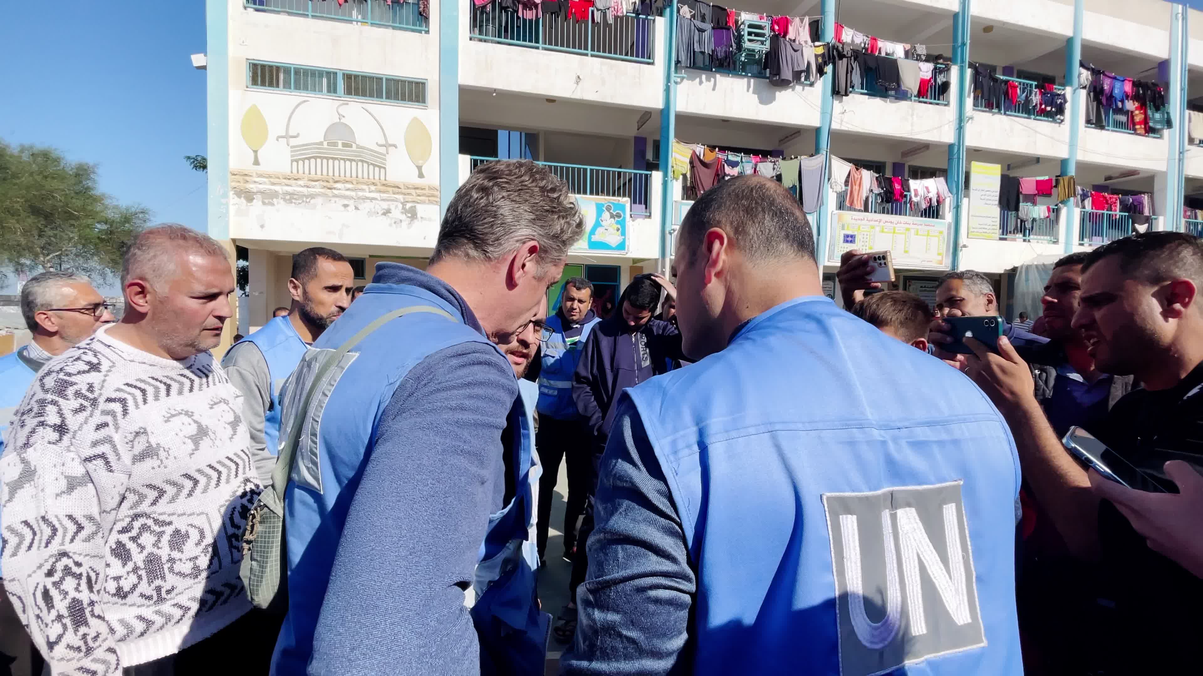 Thomas White Director of UNRWA Affairs in Gaza