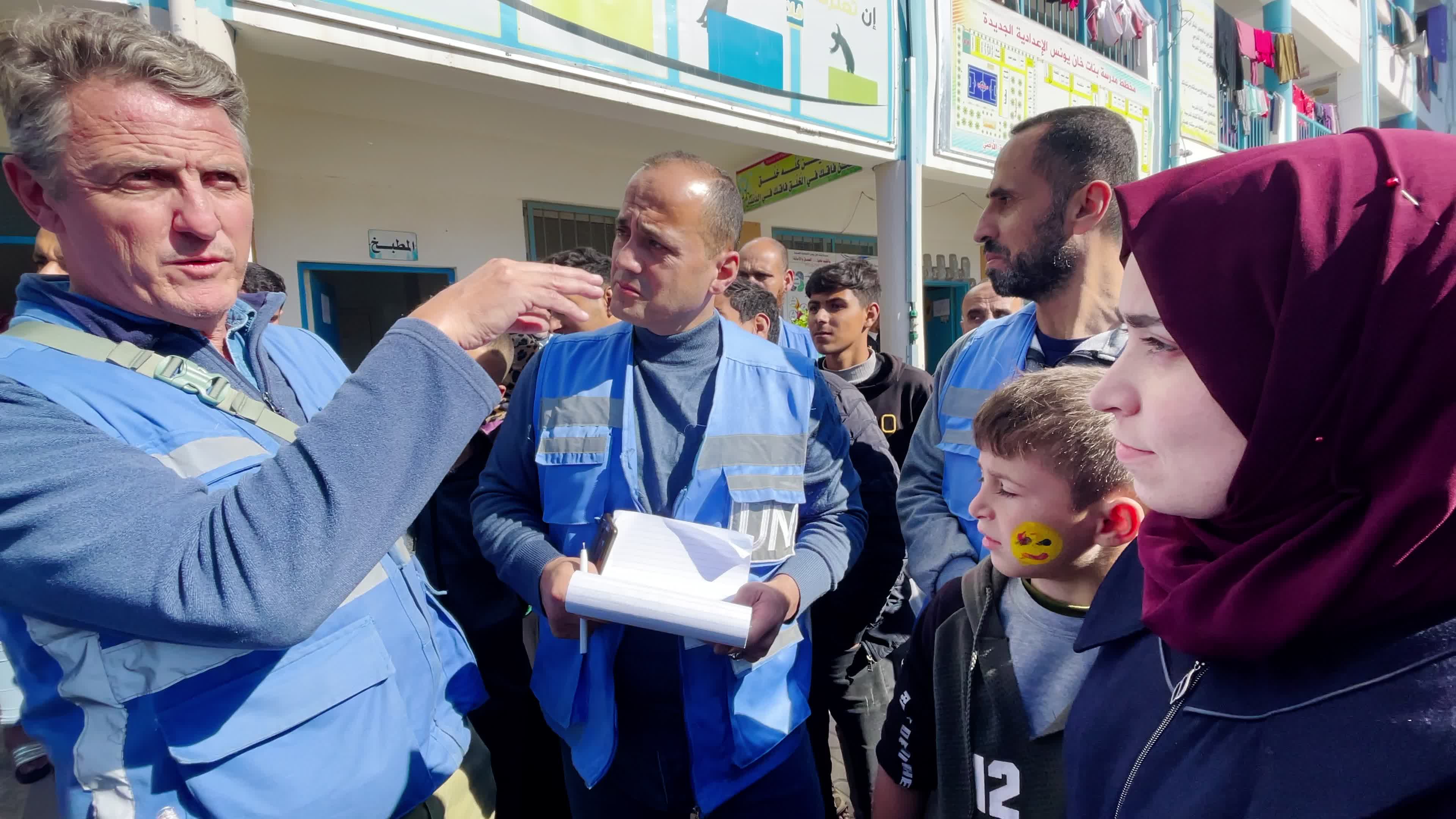 Thomas White Director of UNRWA Affairs in Gaza