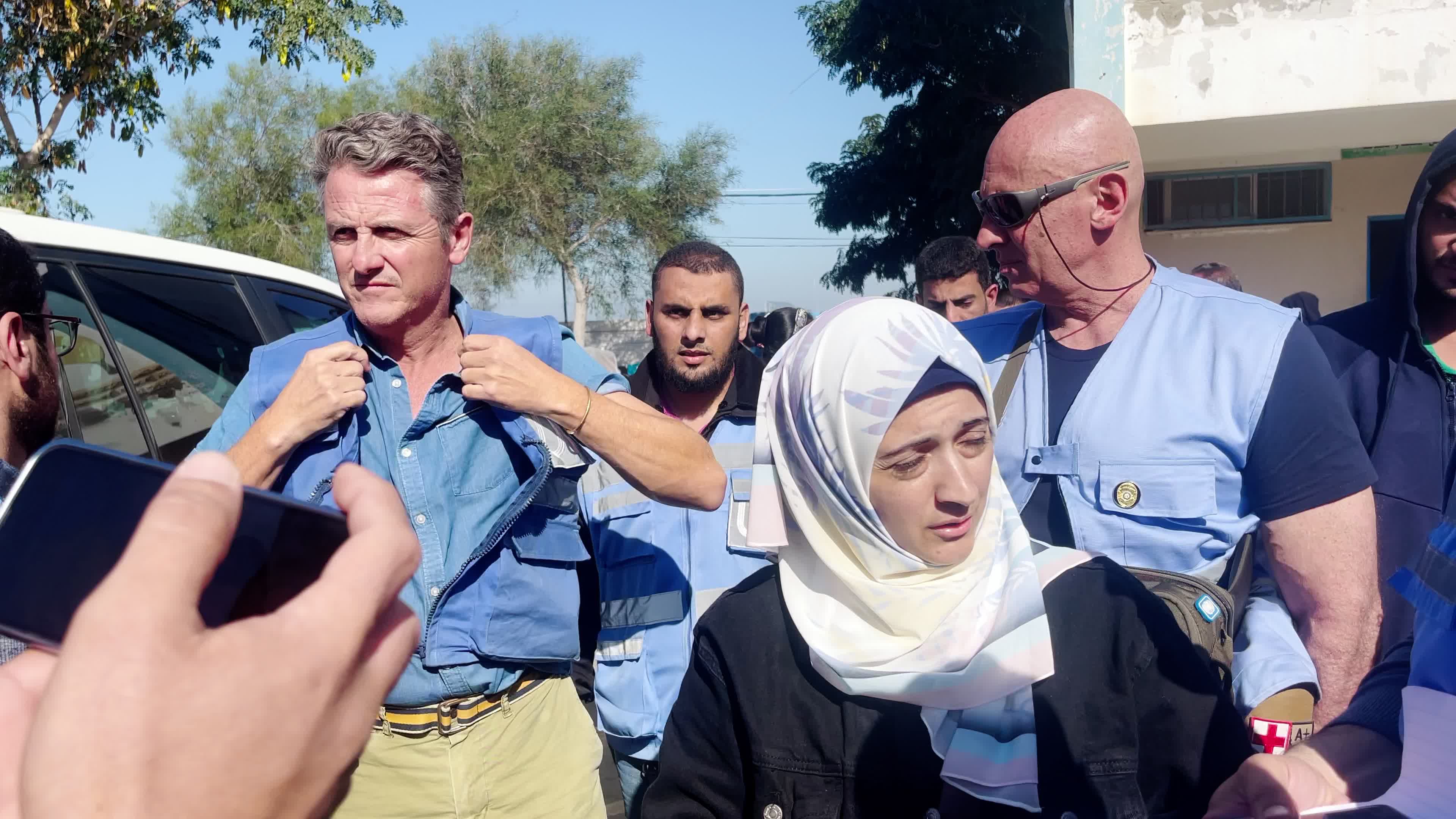 Thomas White Director of UNRWA Affairs in Gaza