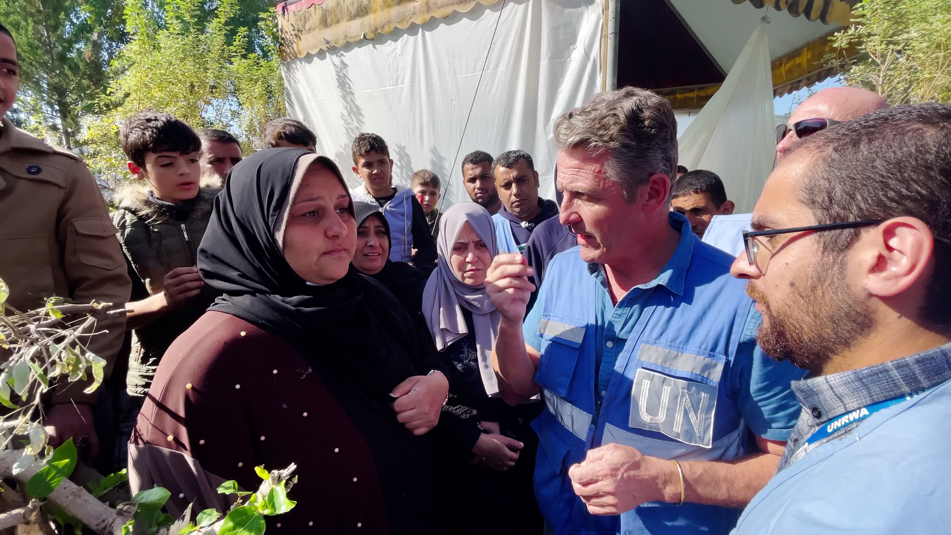 Thomas White Director of UNRWA Affairs in Gaza