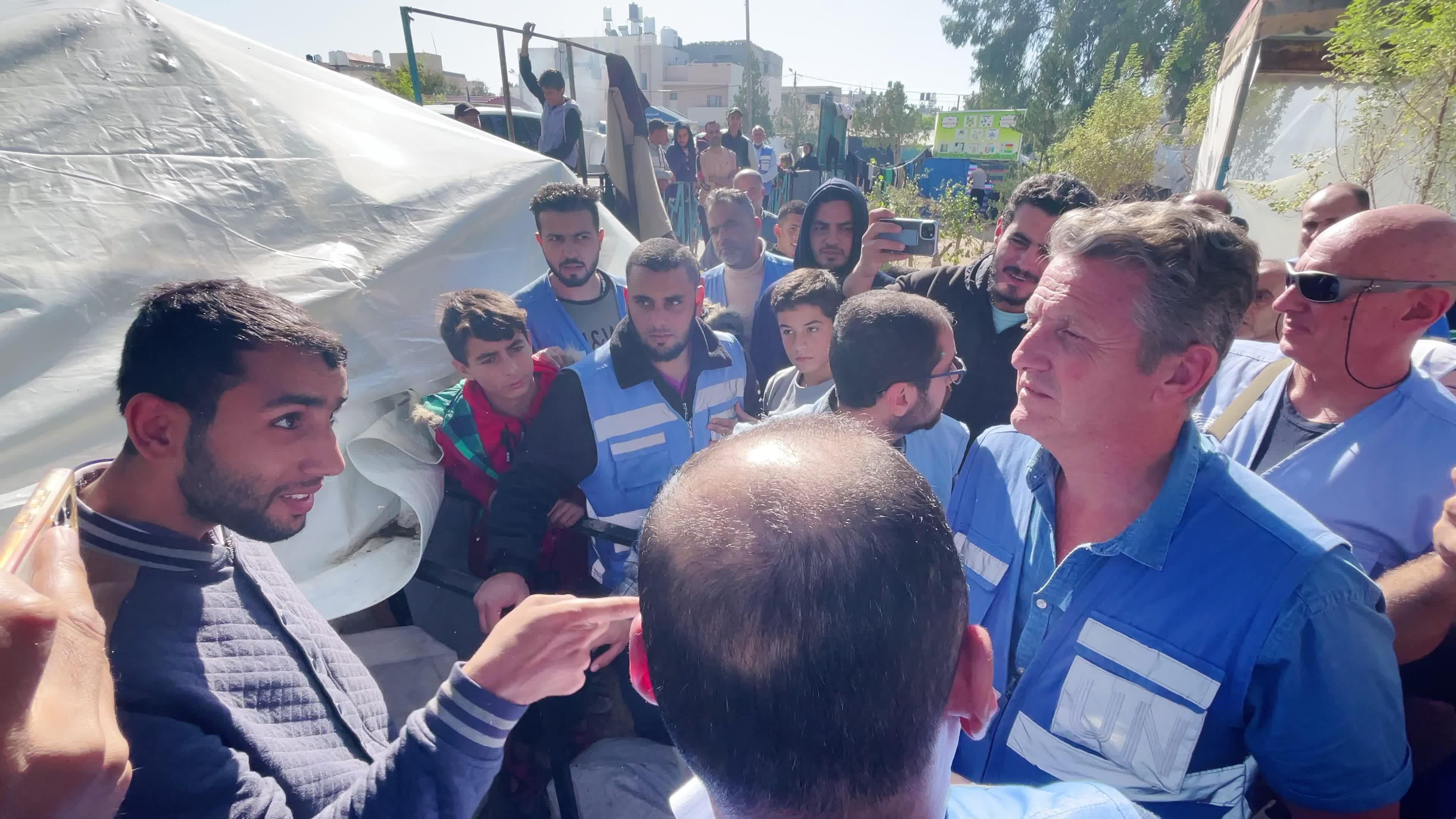Thomas White Director of UNRWA Affairs in Gaza