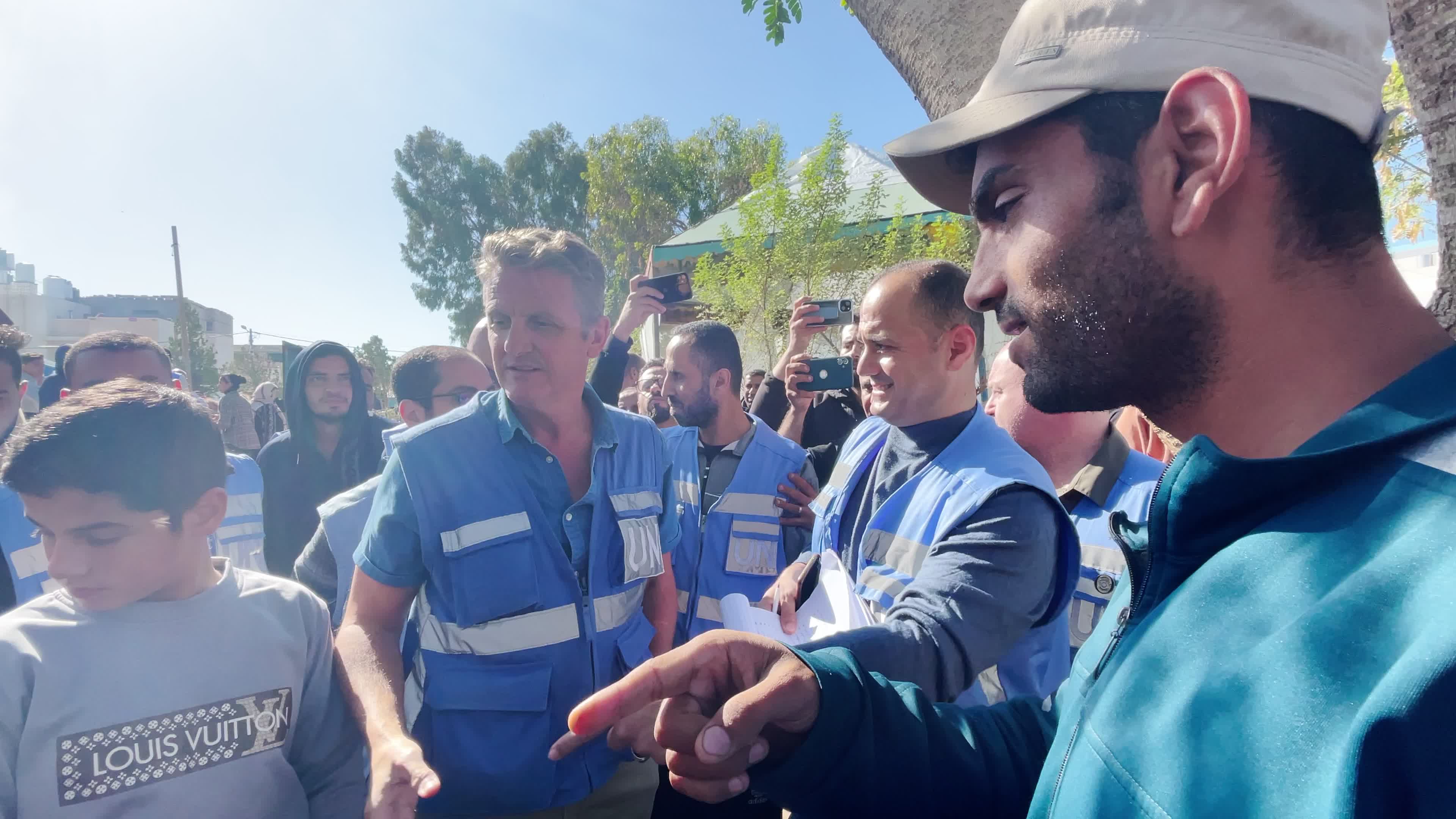 Thomas White Director of UNRWA Affairs in Gaza