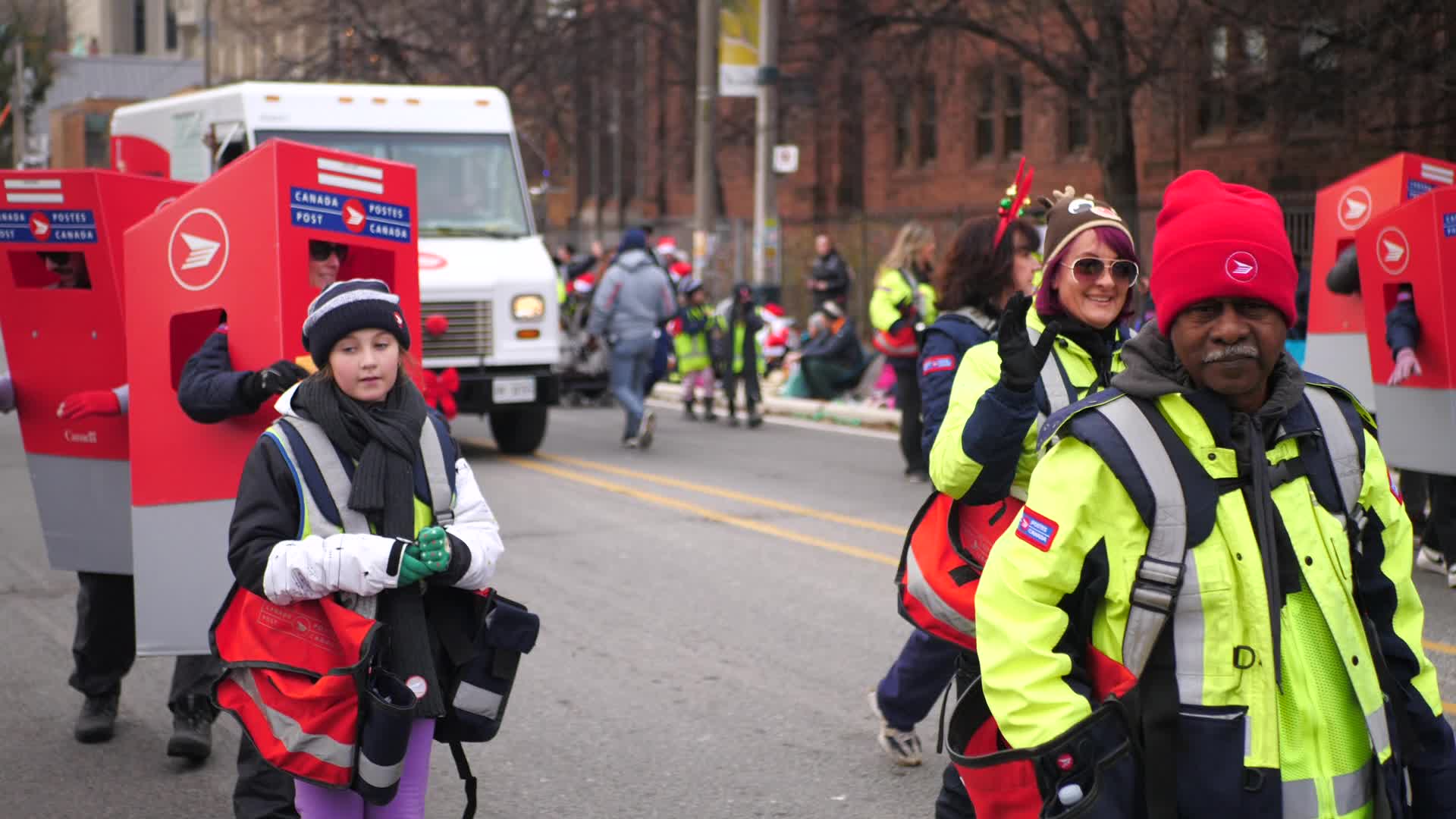 Santa Claus Parade in Toronto, Canada