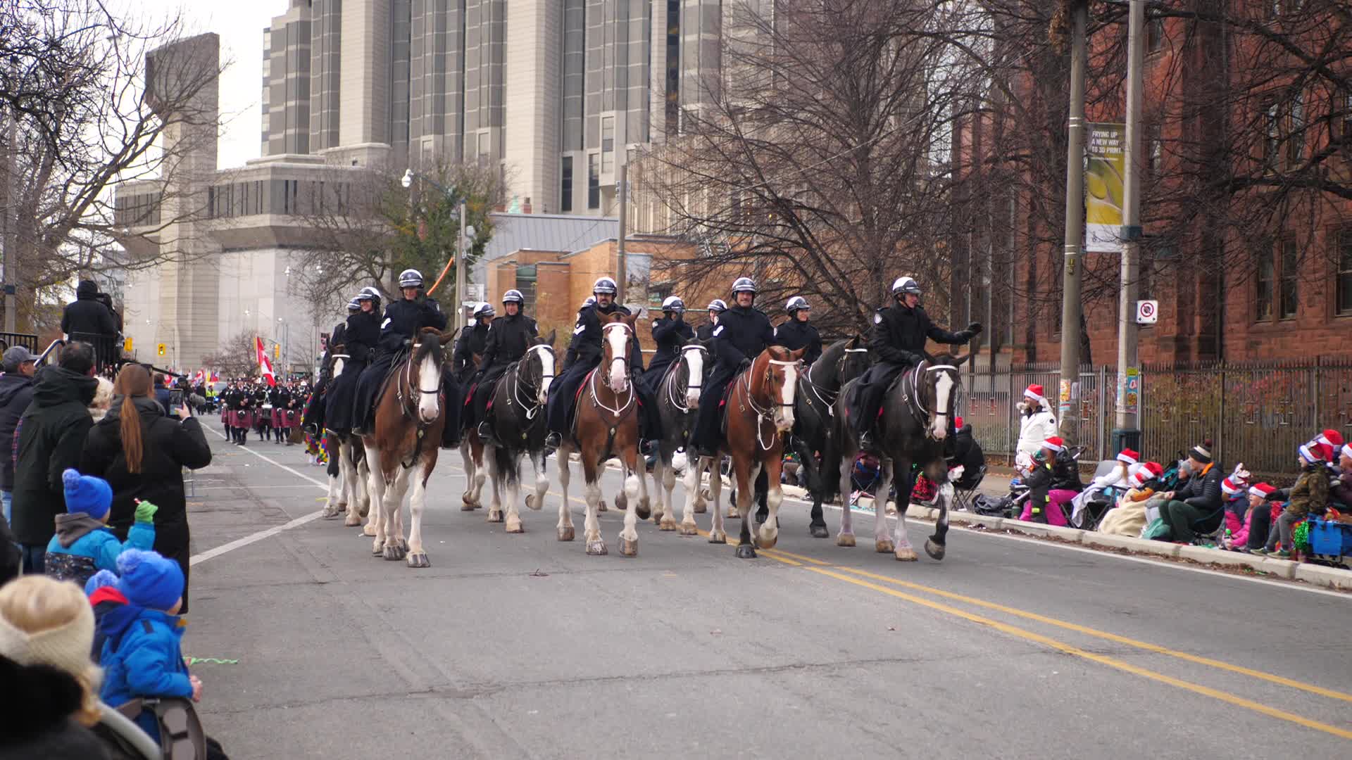 Santa Claus Parade in Toronto, Canada