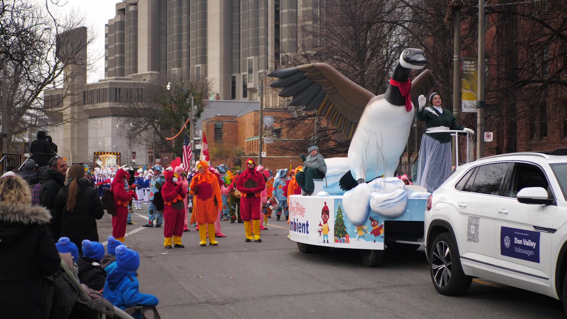 Santa Claus Parade in Toronto, Canada