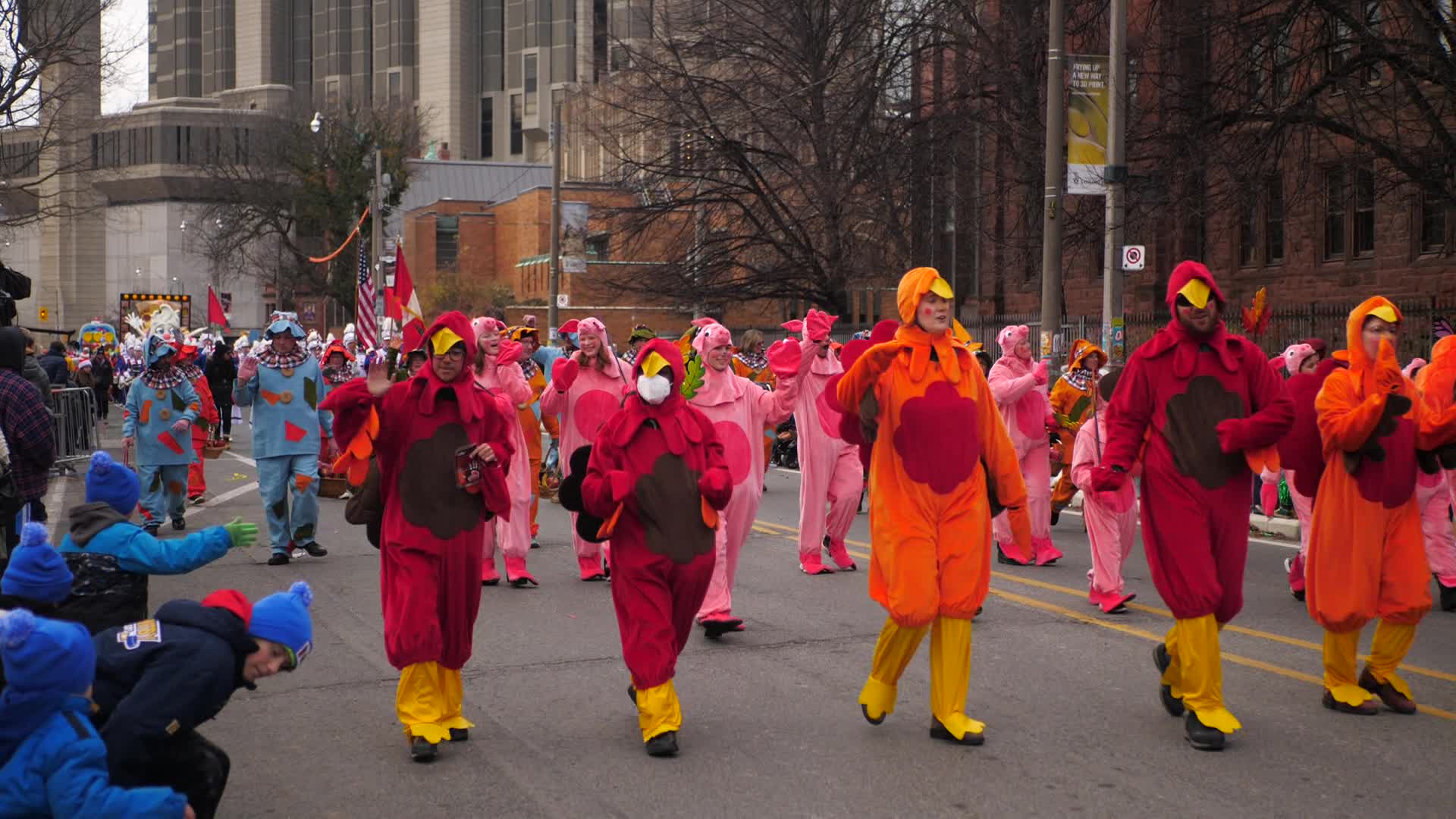 Santa Claus Parade in Toronto, Canada