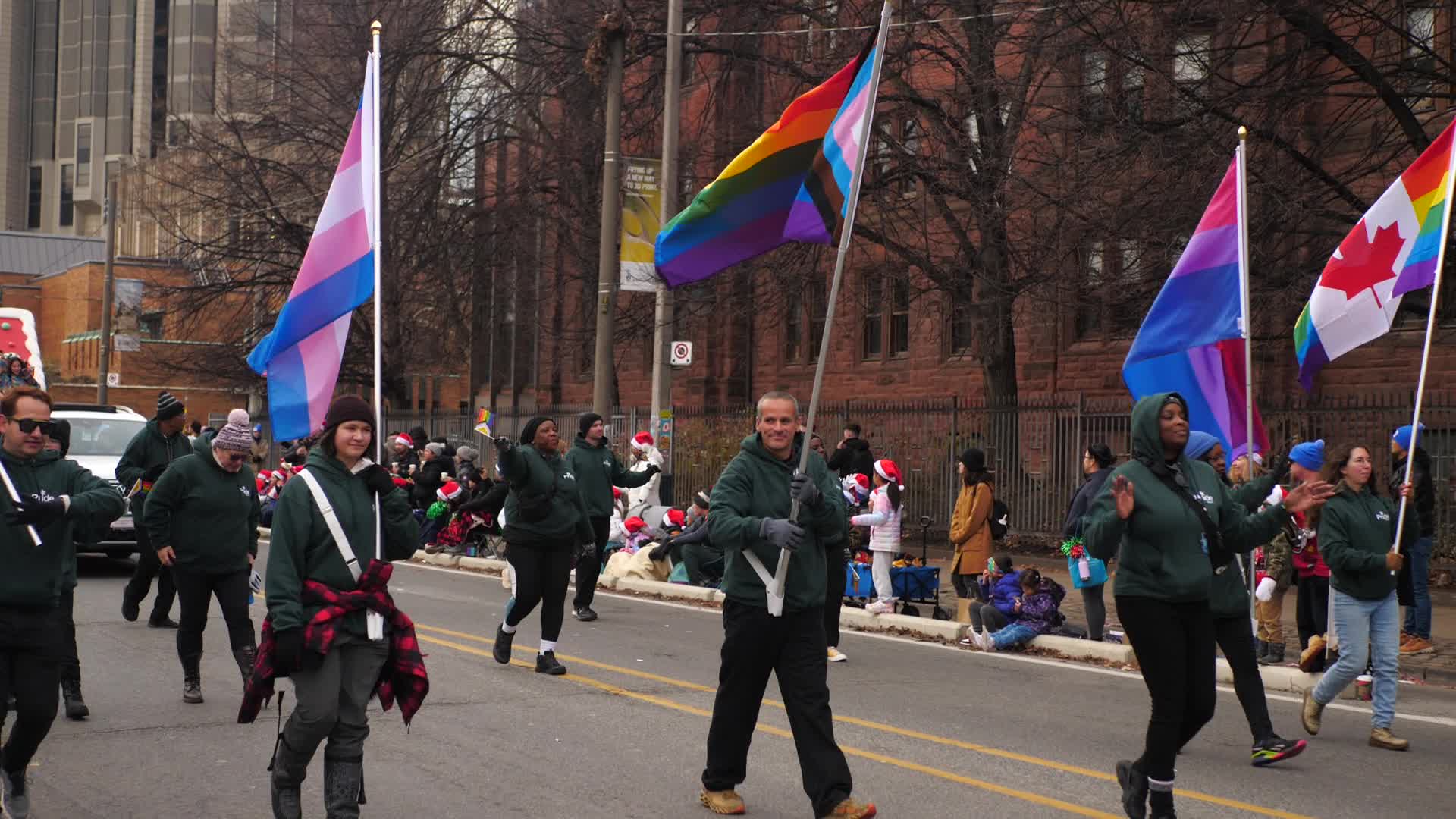 Santa Claus Parade in Toronto, Canada