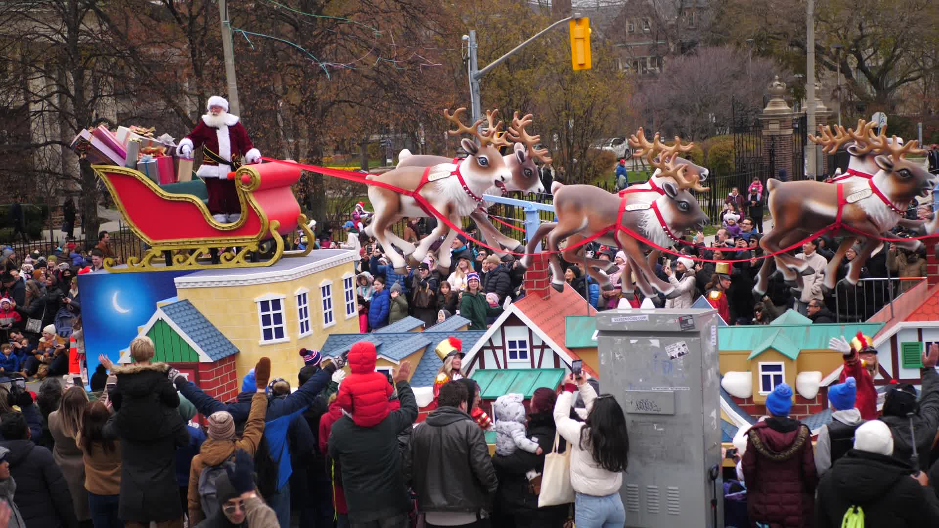 Santa Claus Parade in Toronto, Canada