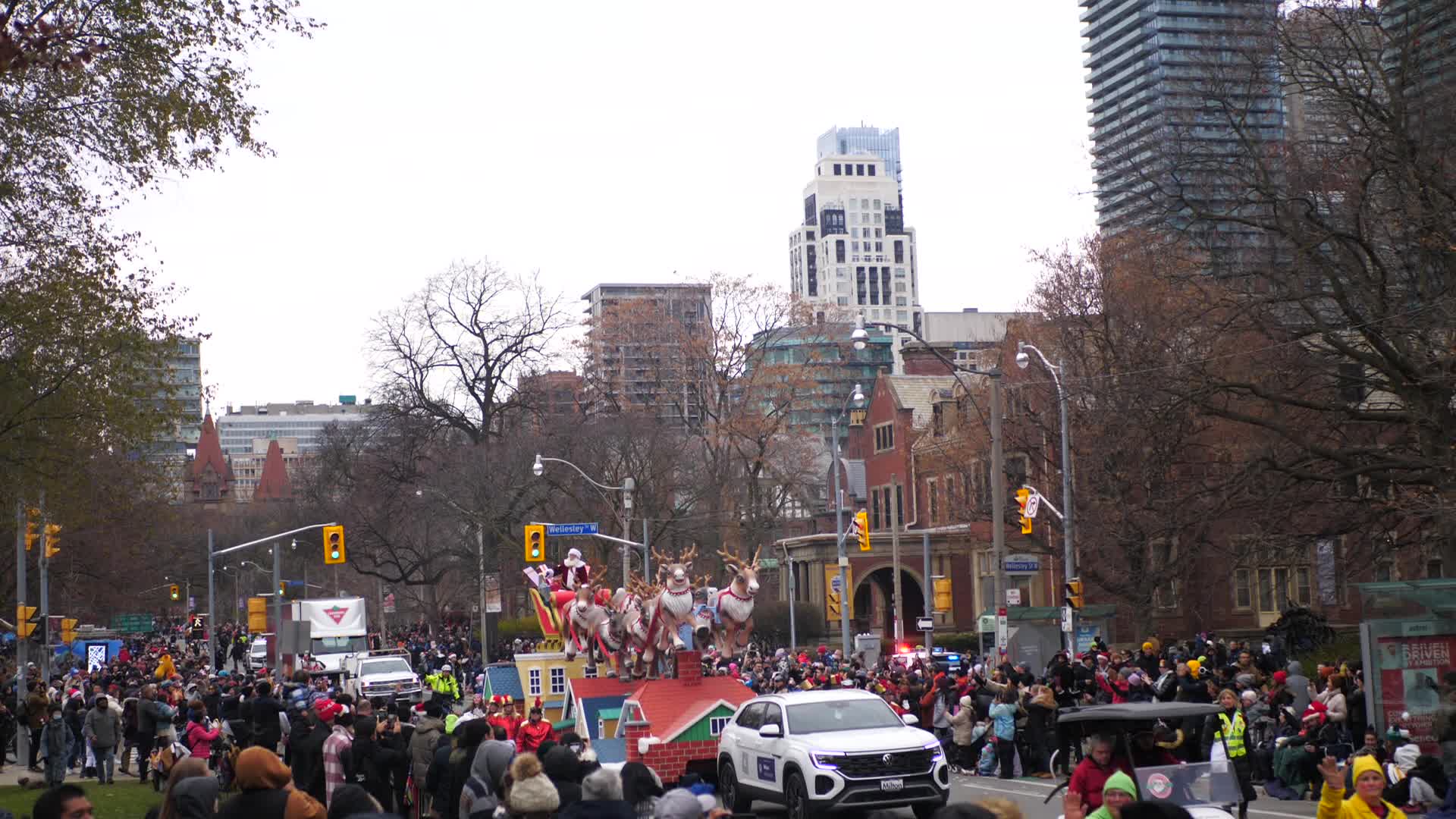 Santa Claus Parade in Toronto, Canada